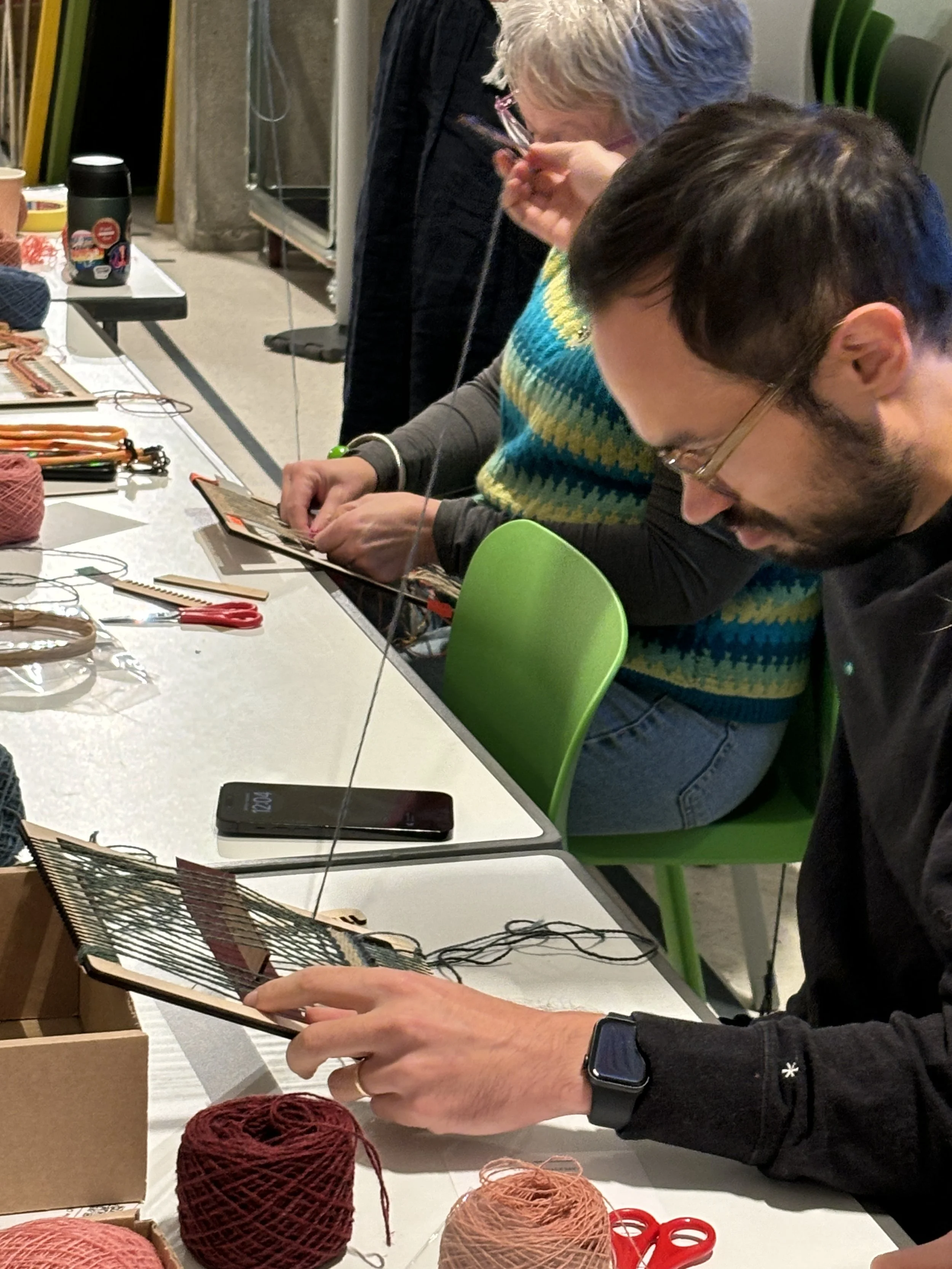 Weaving with Ella Doran at the National Maritime Museum
