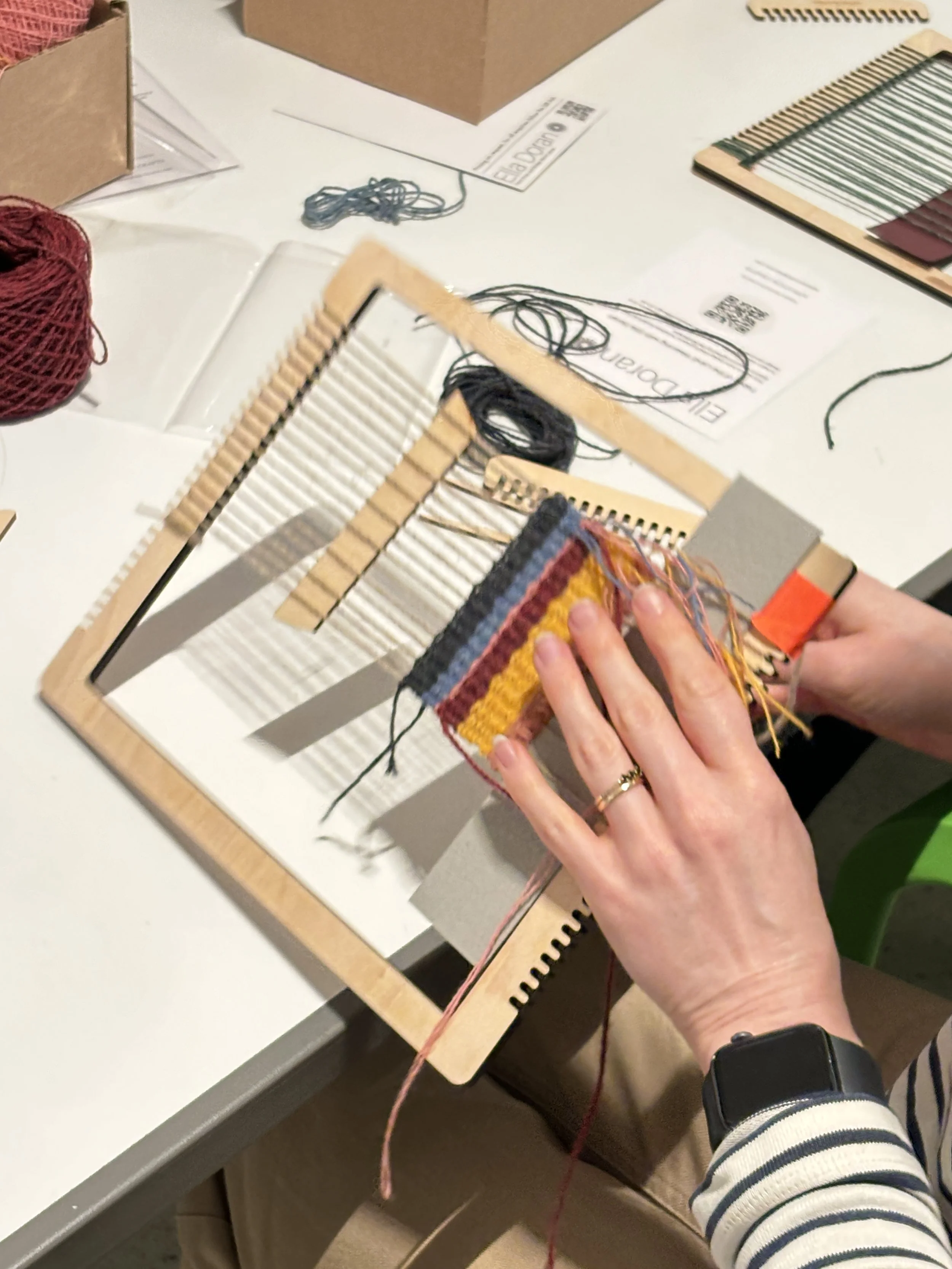 Woven Colour at Dalston Curve Garden