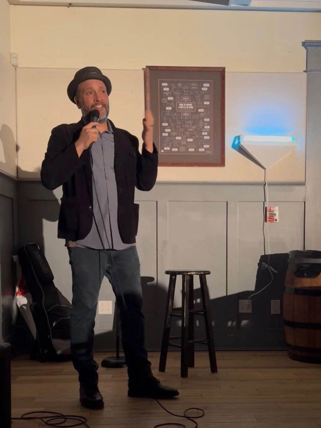 Comedy road trip to Connecticut!! Great night of comedy @brignolevineyards with two of my favorite people @jennimillions and the one and only @mikekcomic ! I enjoyed not only the comedy but also the conversation on our way there and back.thank you @m