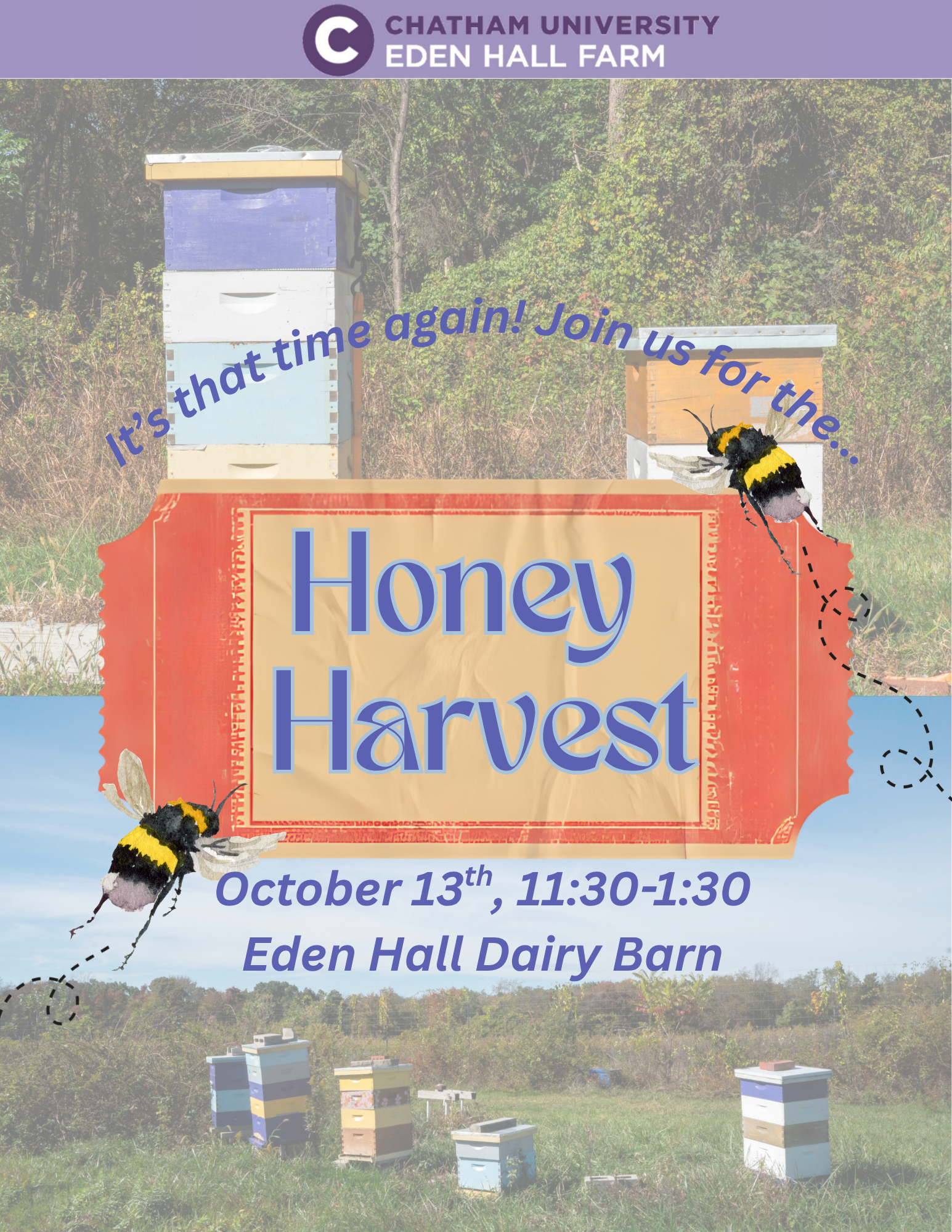 Eden Hall Honey Harvest