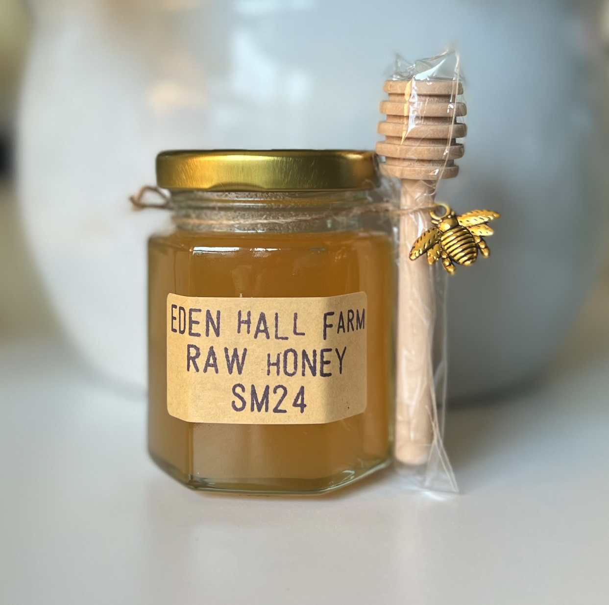 Eden Hall Farm's Raw Honey (3 oz. Jar)