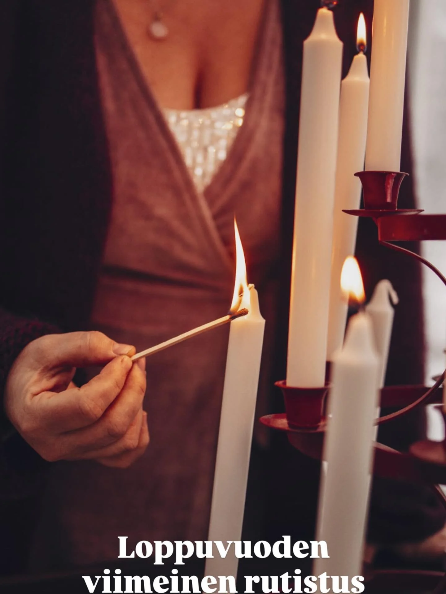 T&auml;m&auml; on ollut yritykseni historian kiireisin joulukuu.

Viel&auml; muutama p&auml;iv&auml; t&auml;ytt&auml; vauhtia &mdash;
ennen kuin on loman aika ja annan kehon ja mielen hidastaa, hengitt&auml;&auml; ja palautua.

My&ouml;nn&auml;n: en 