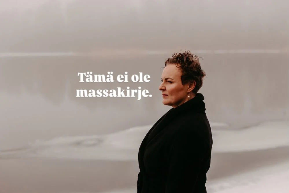 Vuoden ensimm&auml;inen uutiskirjeeni julkaistaan sunnuntaina.

Se on kirjoitettu niille, jotka ajattelevat ulkotilaa
osana el&auml;m&auml;nlaatua &mdash; ei projektina.

Kirjeess&auml; puhun:

&ndash; resurssiviisaudesta

&ndash; hyvinvoinnista

&nd