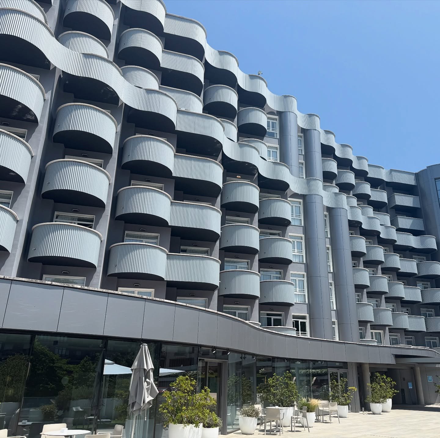 Also, our new hotel (we have moved!) is gorgeously brutal.