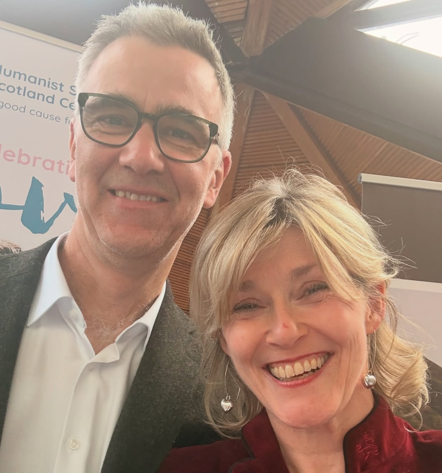 An INCREDIBLE day at @highlandweddingfair @edencourttheatrecinema today - so many happy couples, so many lovely conversations. 
Advice for anyone embarking on married life&hellip; it&rsquo;s to find someone who is kind. Mr Marr (who married me nearly