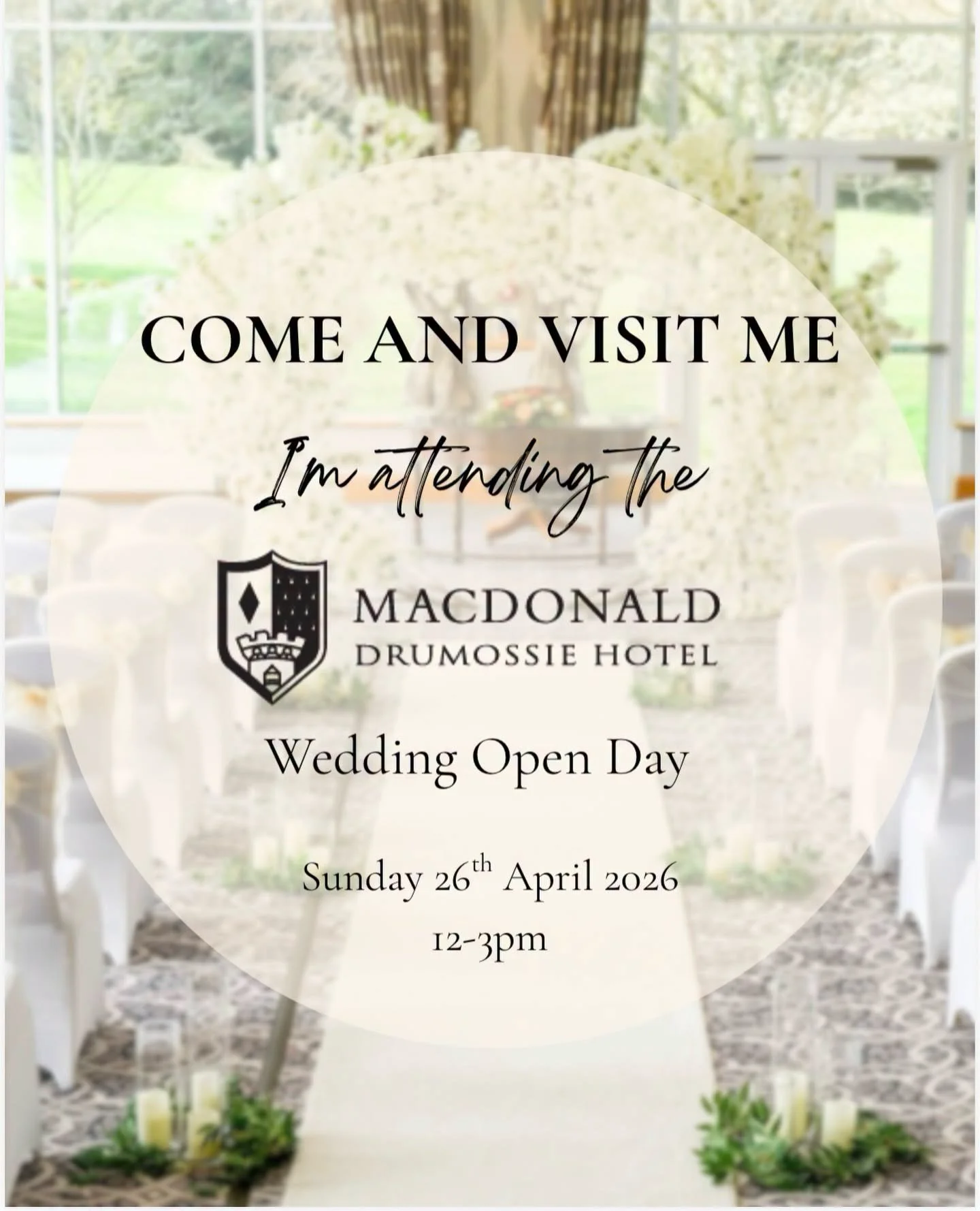 This Sunday @drumossie_hotel Inverness. 
Top three things to do when organising your wedding:
1️⃣ Find your partner. Make sure they are kind, and help you to be a better, more vibrant version of yourself. 
2️⃣ Find your venue and fix a date. Weekdays