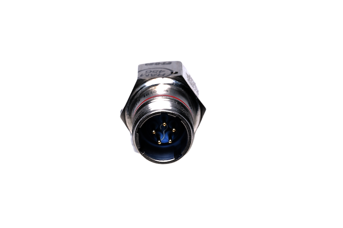 Circular metal electrical connector with multiple pins