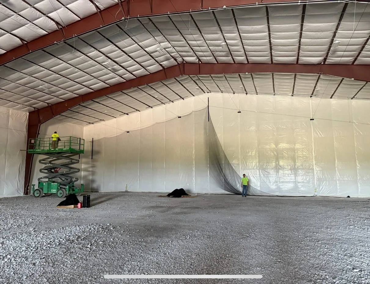 Nets are up!! Walls and canopy are fully covered, looking forward to settling this into place once the turf is installed. 

#FLXTurf #Yourhometurf #Comingsoon
