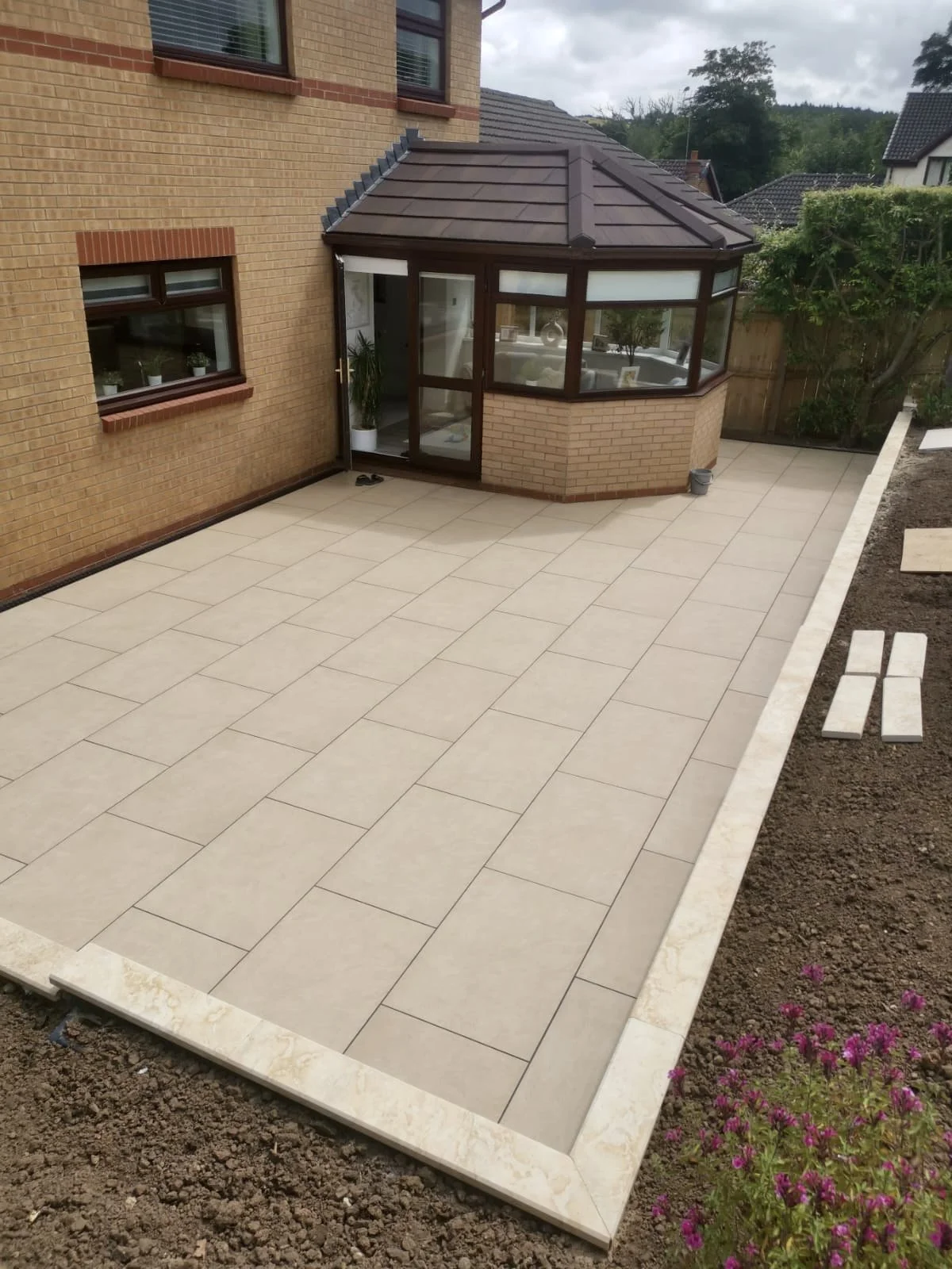 porcelain patio