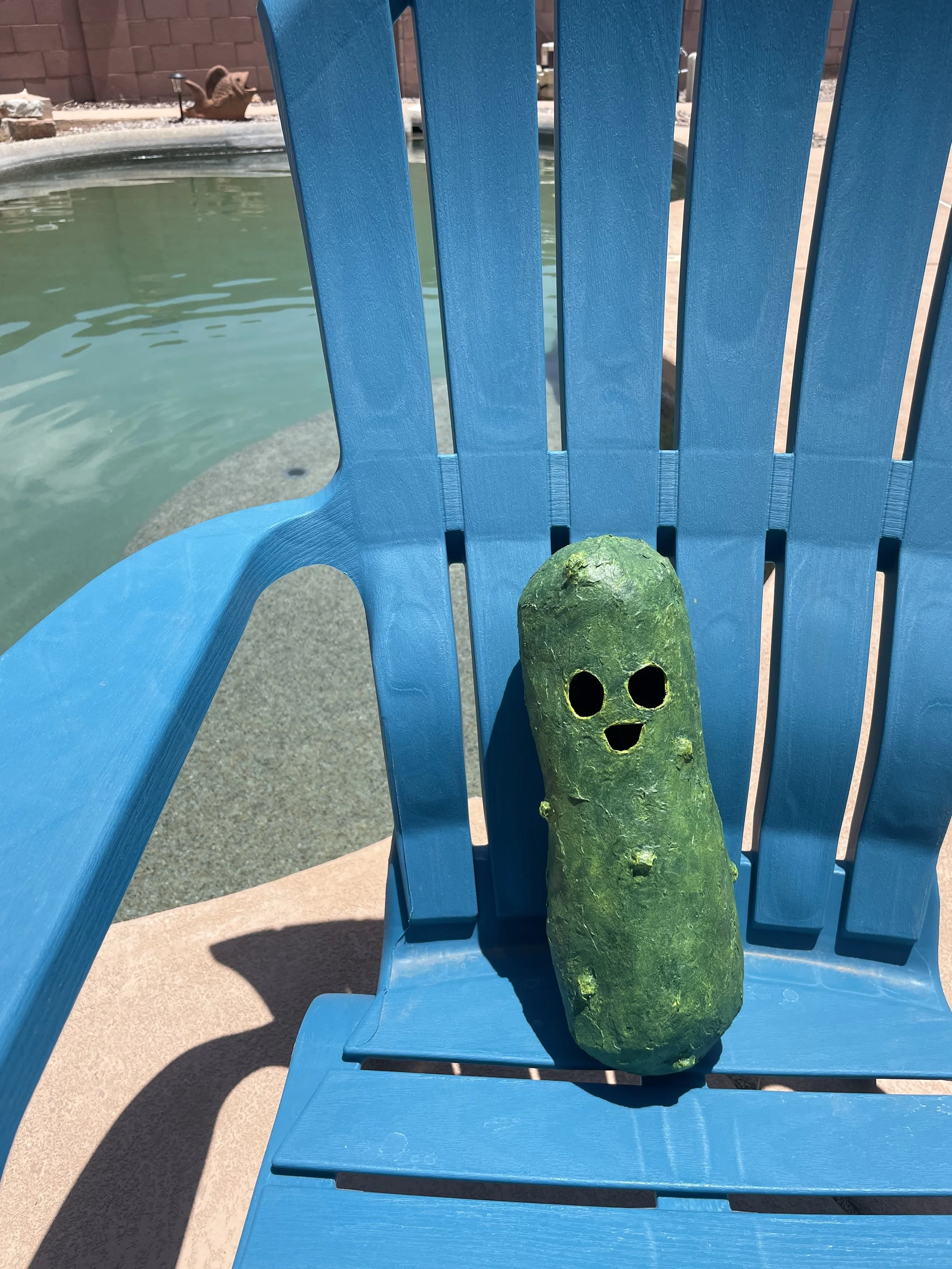 chillin by the pool