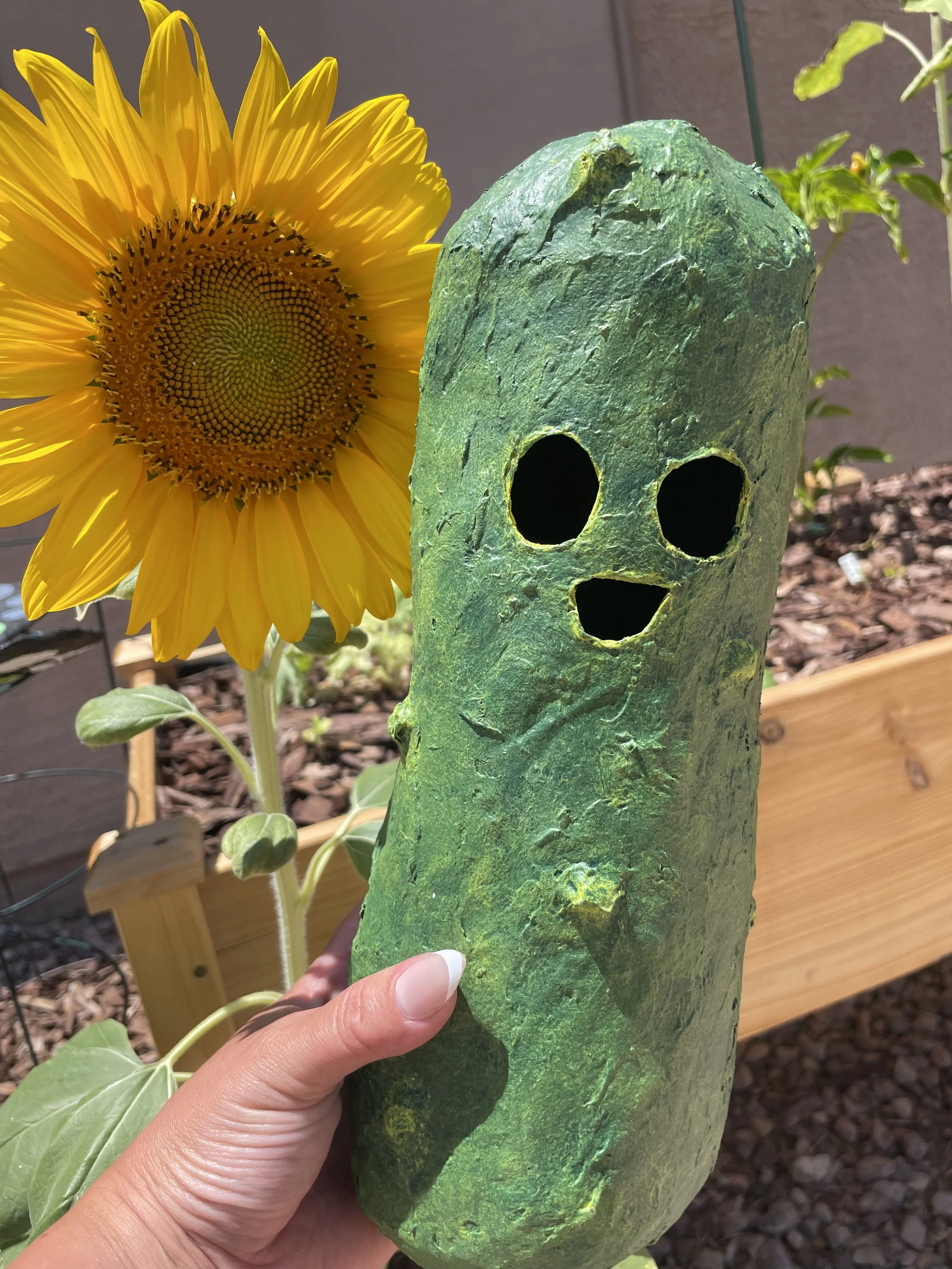 found in the garden