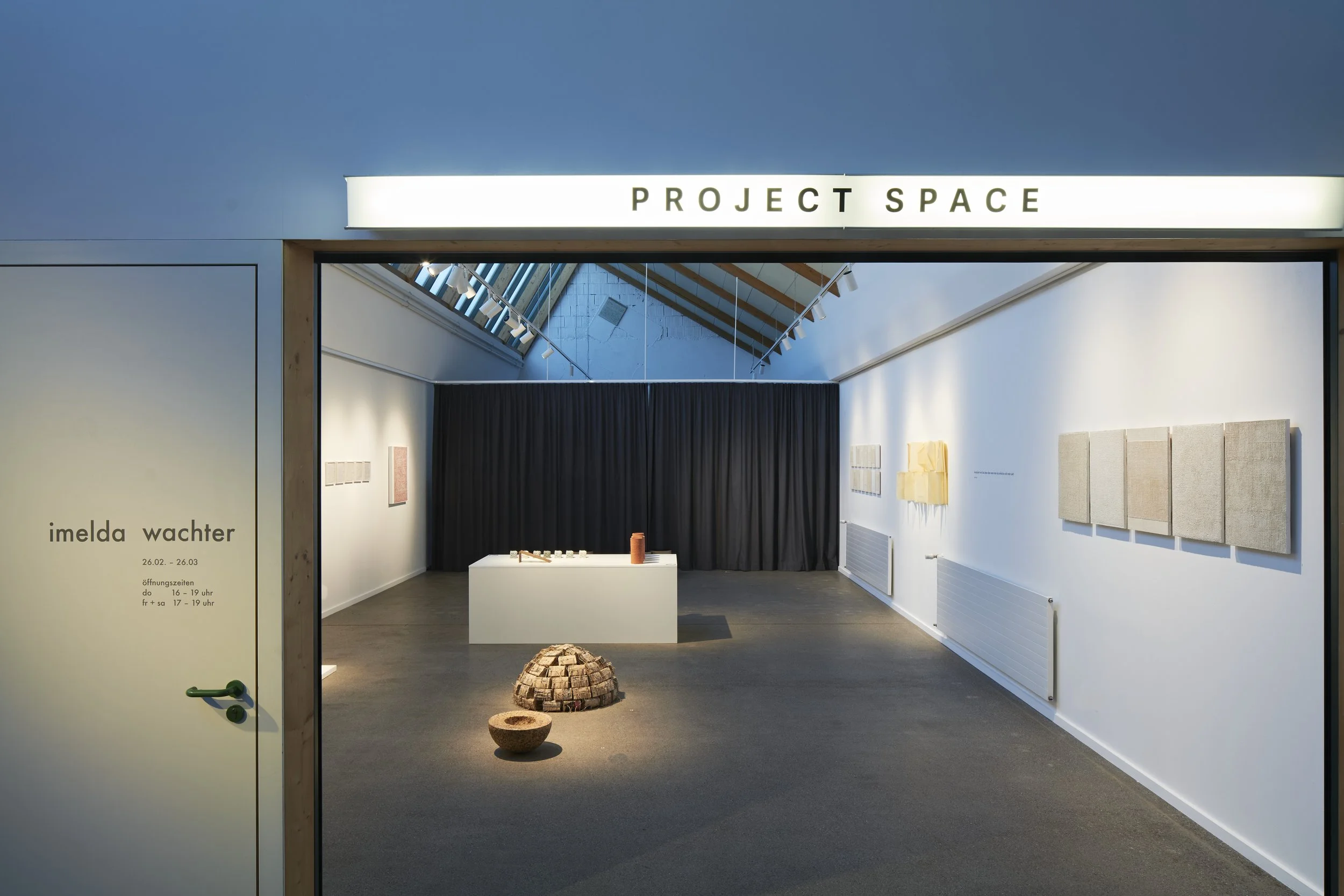 Imelda Wachter, Ausstellungsraum