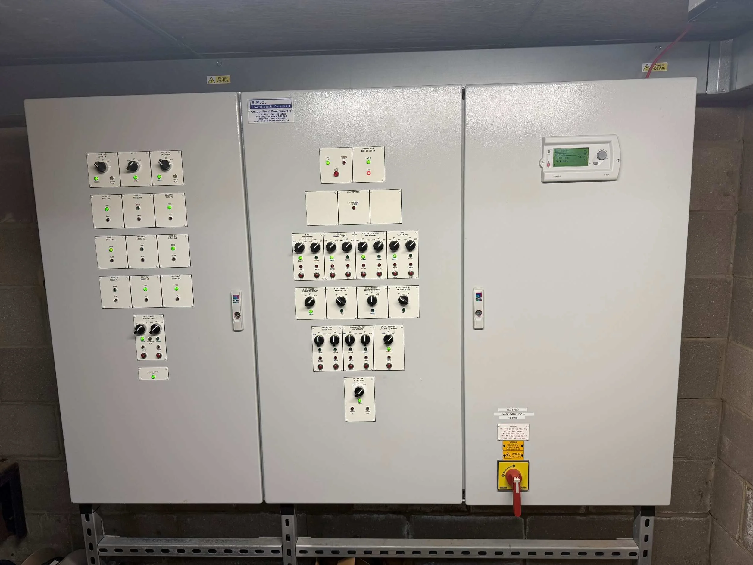 Bespoke Control Panel Solutions | Edwards Modular Controls