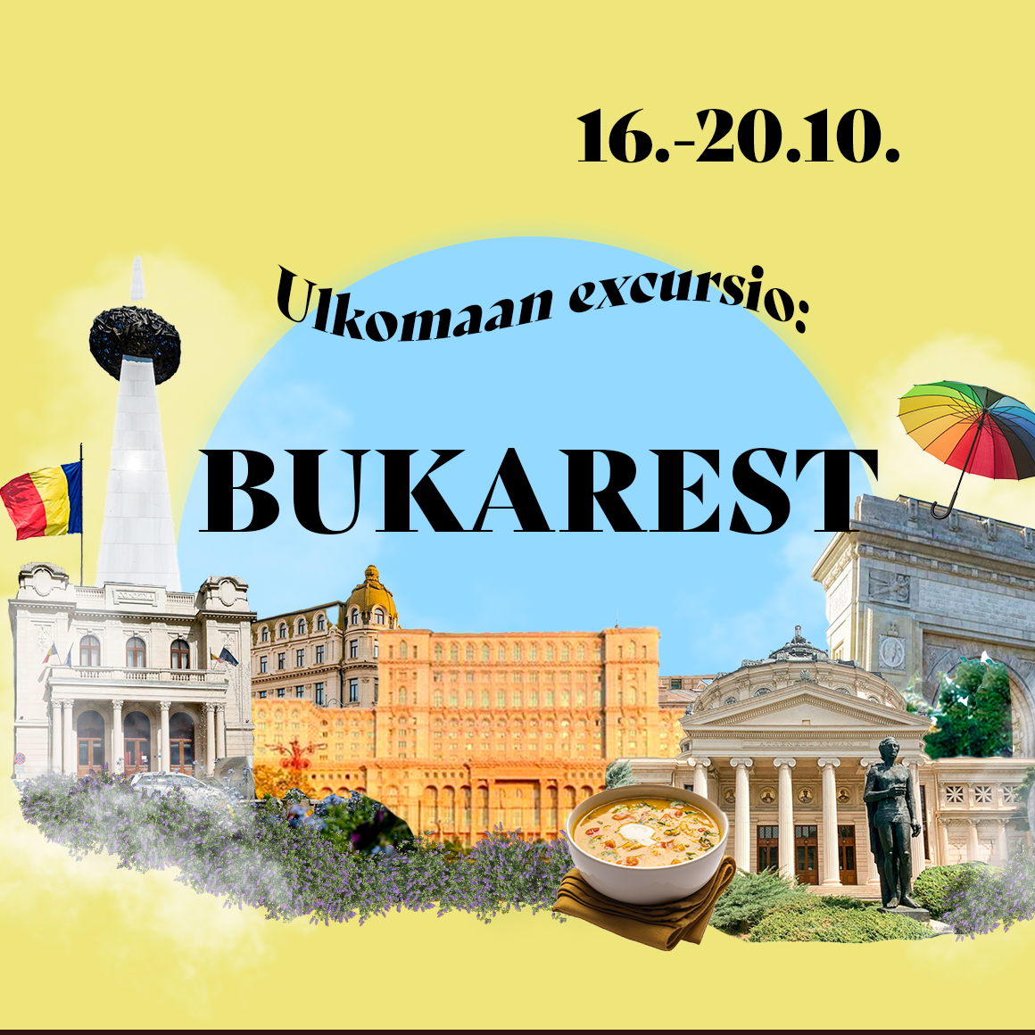 Ulkomaan Excursio: Bukarest