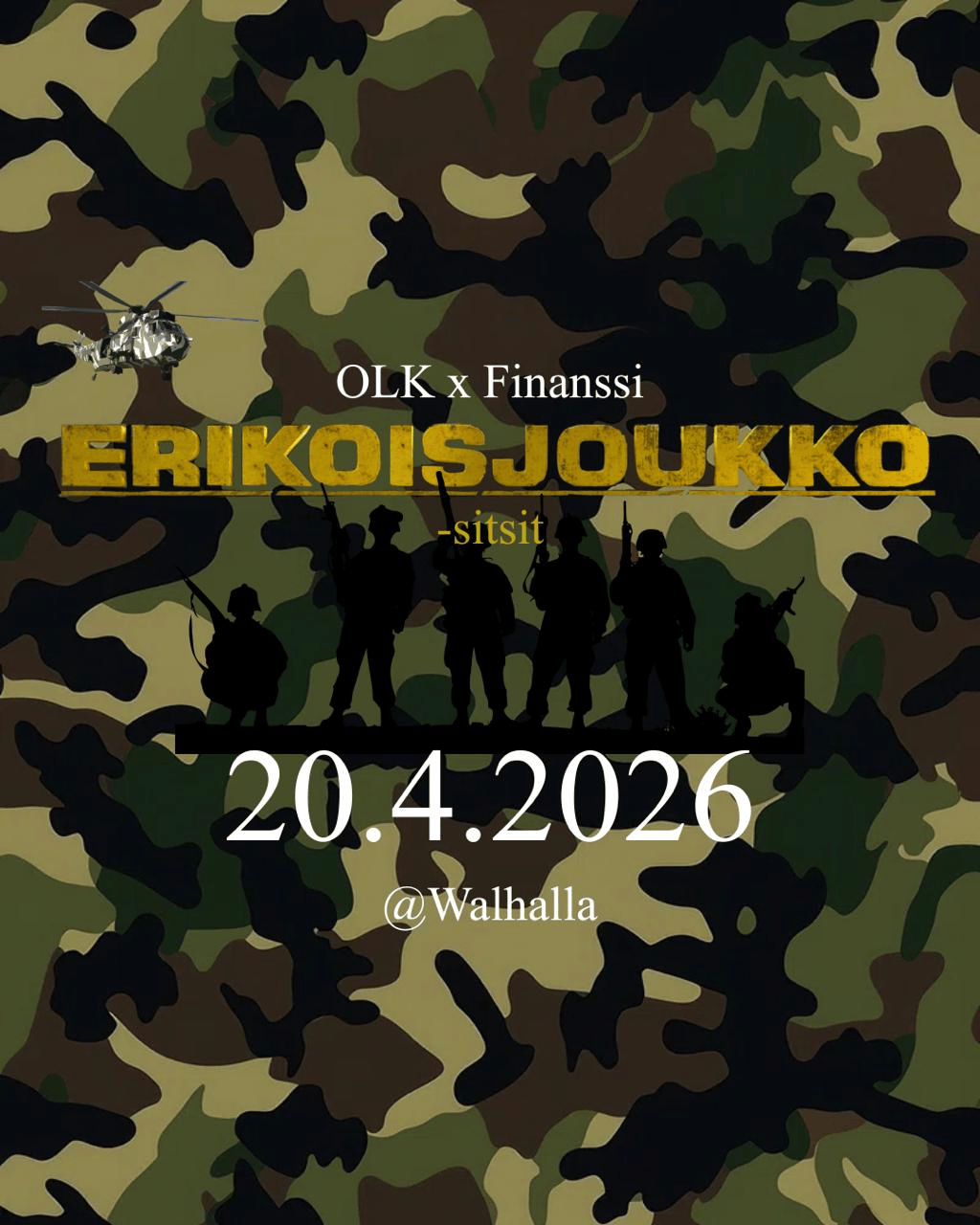 OLK x Finanssi Erikoisjoukko-sitsit