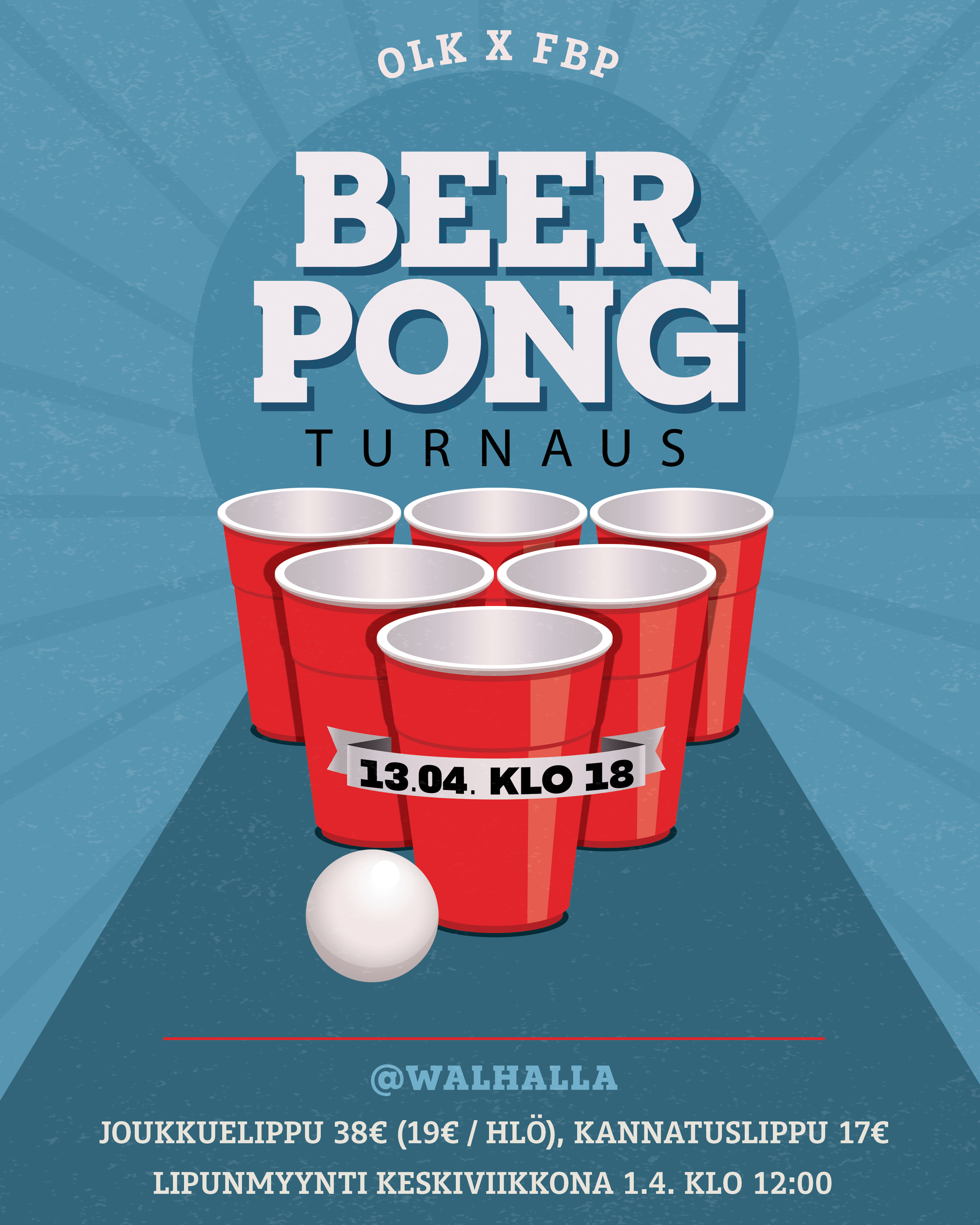 OLK x Finanssi Beer Pong -turnaus 