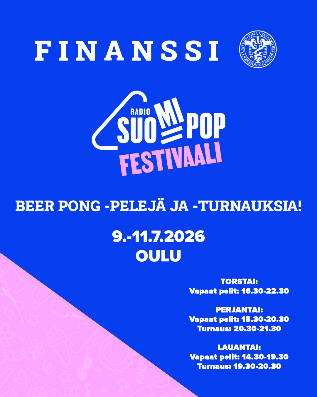 Finanssi Oulun Suomipop-festareilla