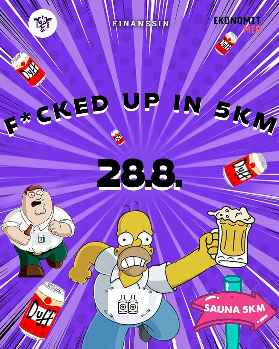 F*cked up in 5 km