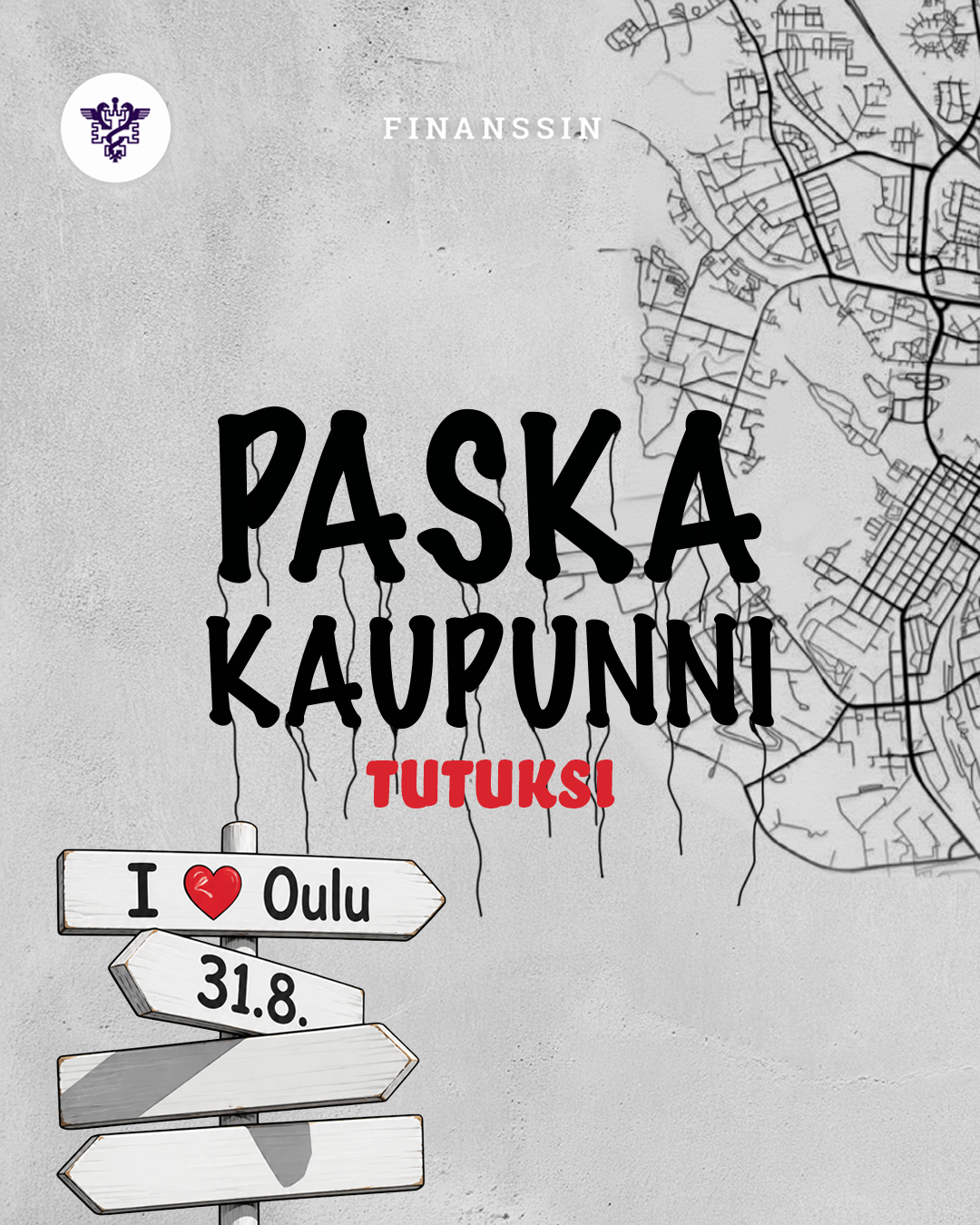 Paska kaupunni tutuksi