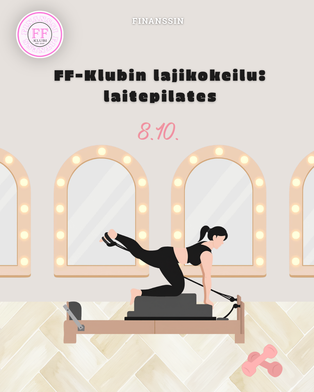 FF-klubin lajikokeilu: Laitepilates