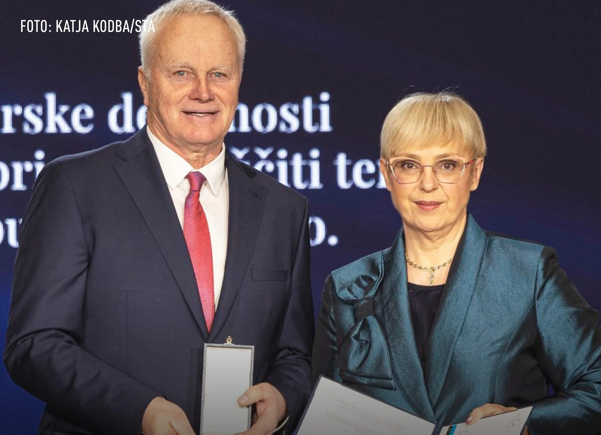 Verdienstmedaille für Štefan Domej