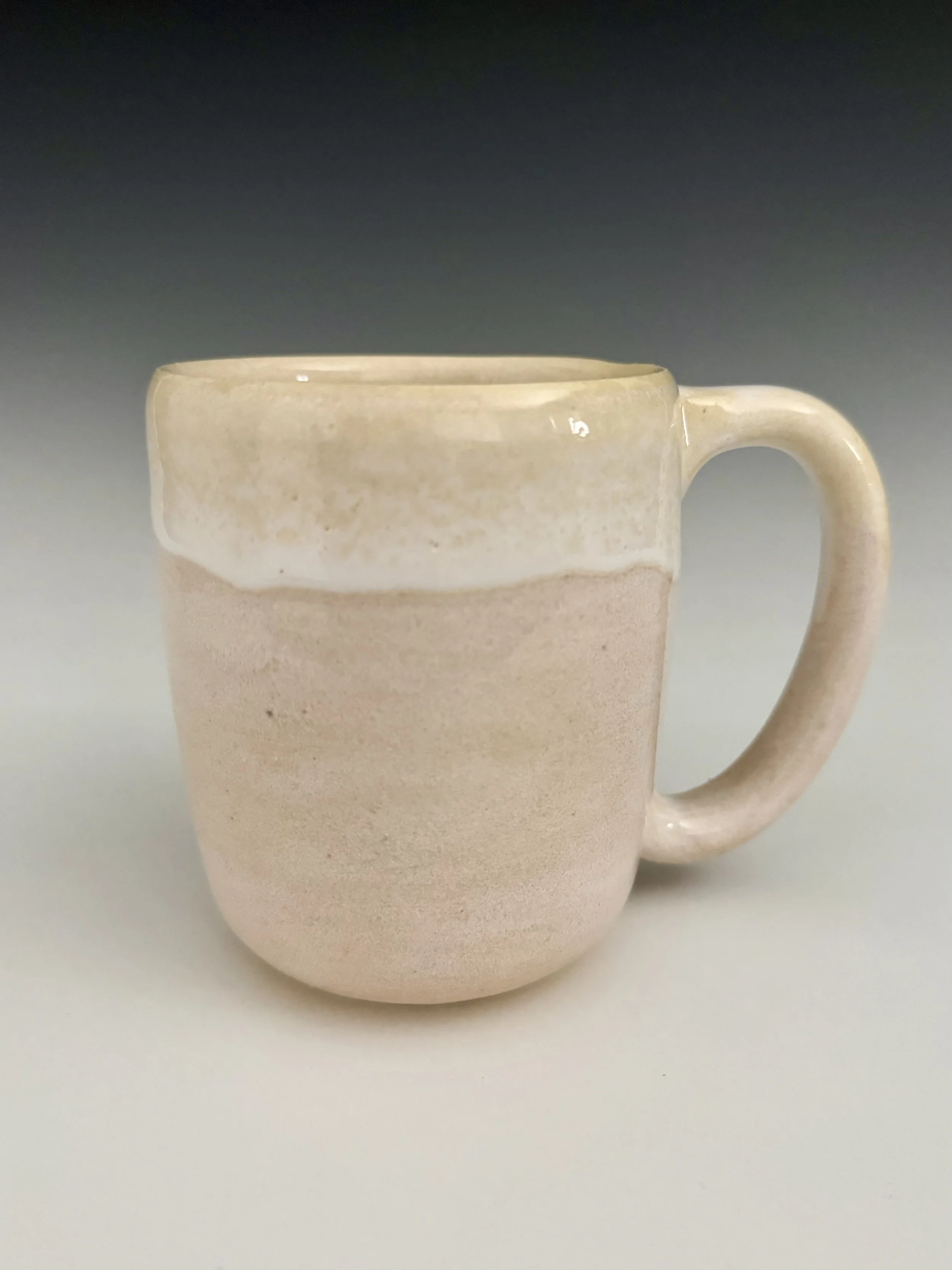 Handmade pottery mug