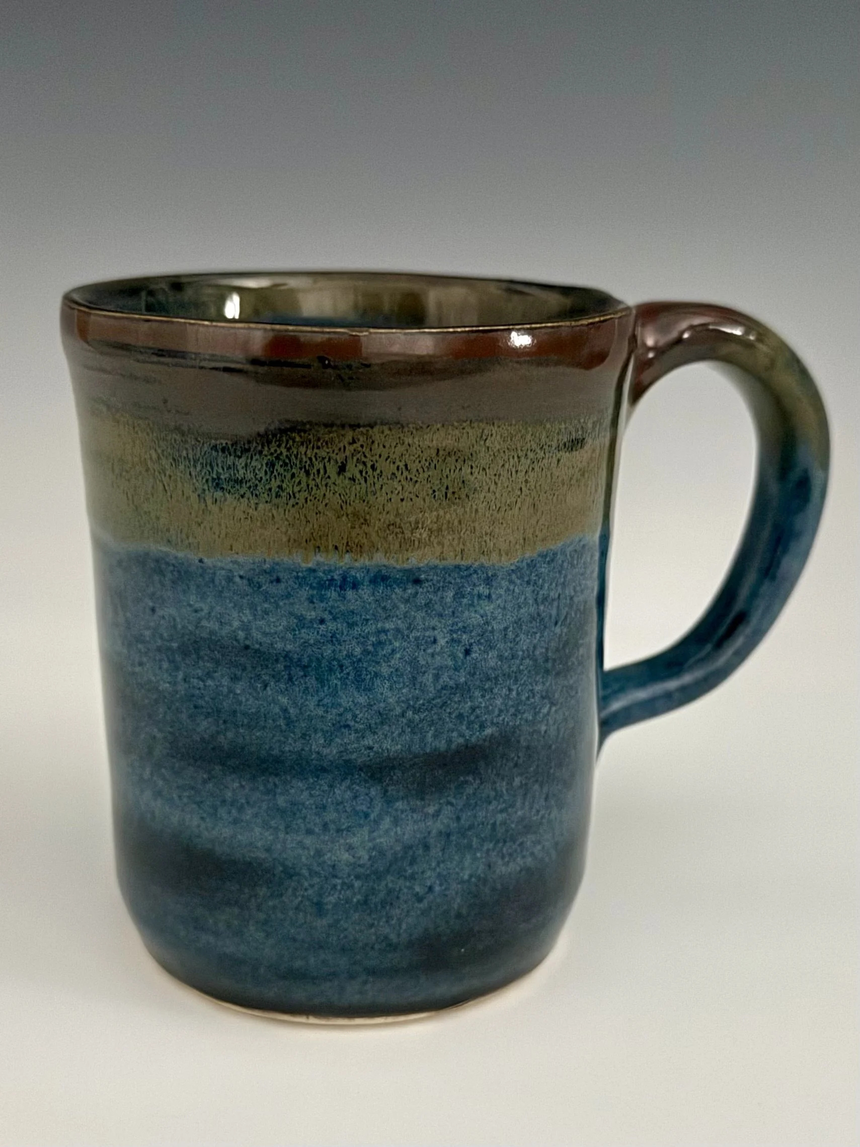 Handmade pottery mug