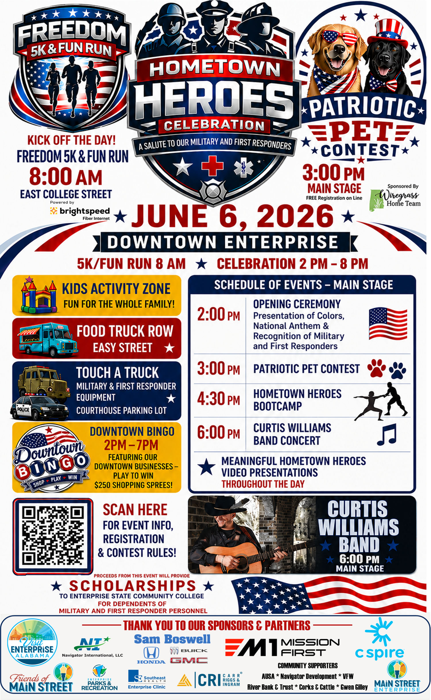 Hometown Heroes Celebration - A Salute to our Military and First Responders 