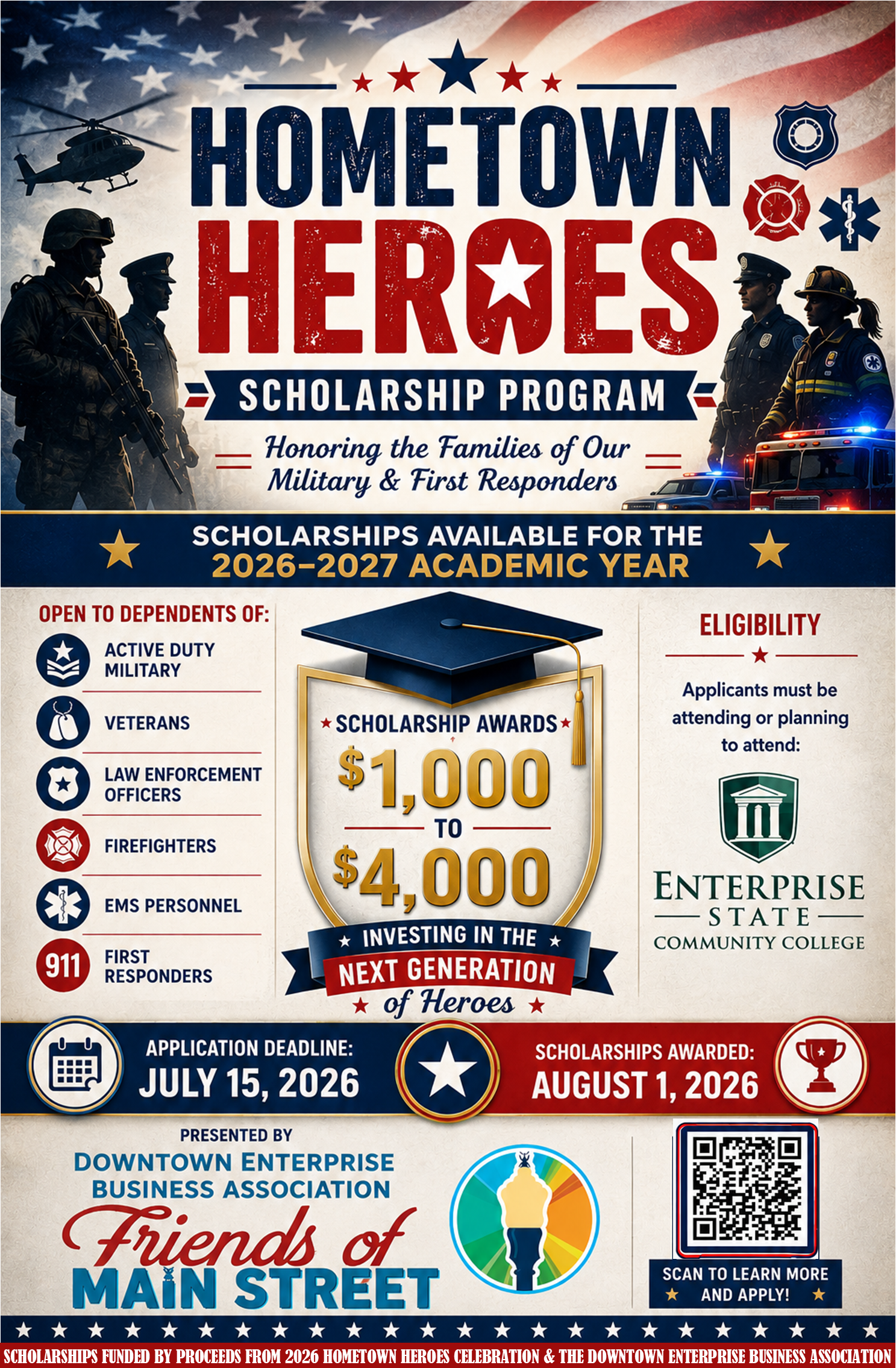 Hometown Heroes Scholarship Program