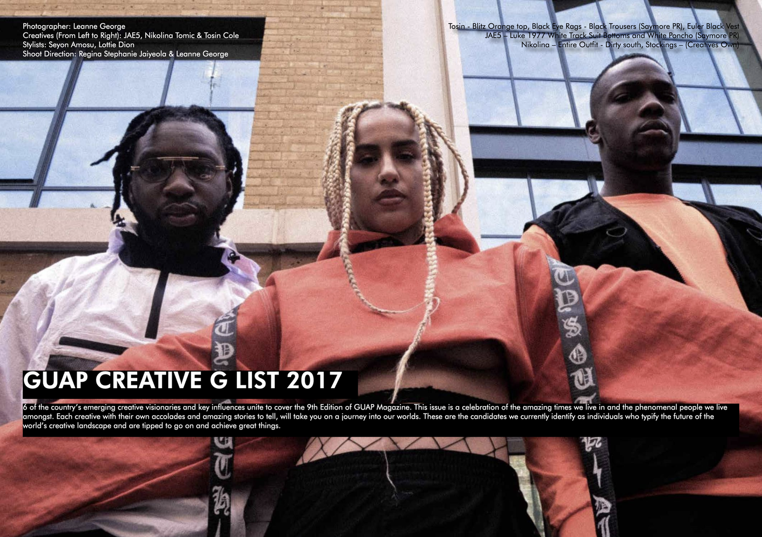 Guap Cover: G-List 2017