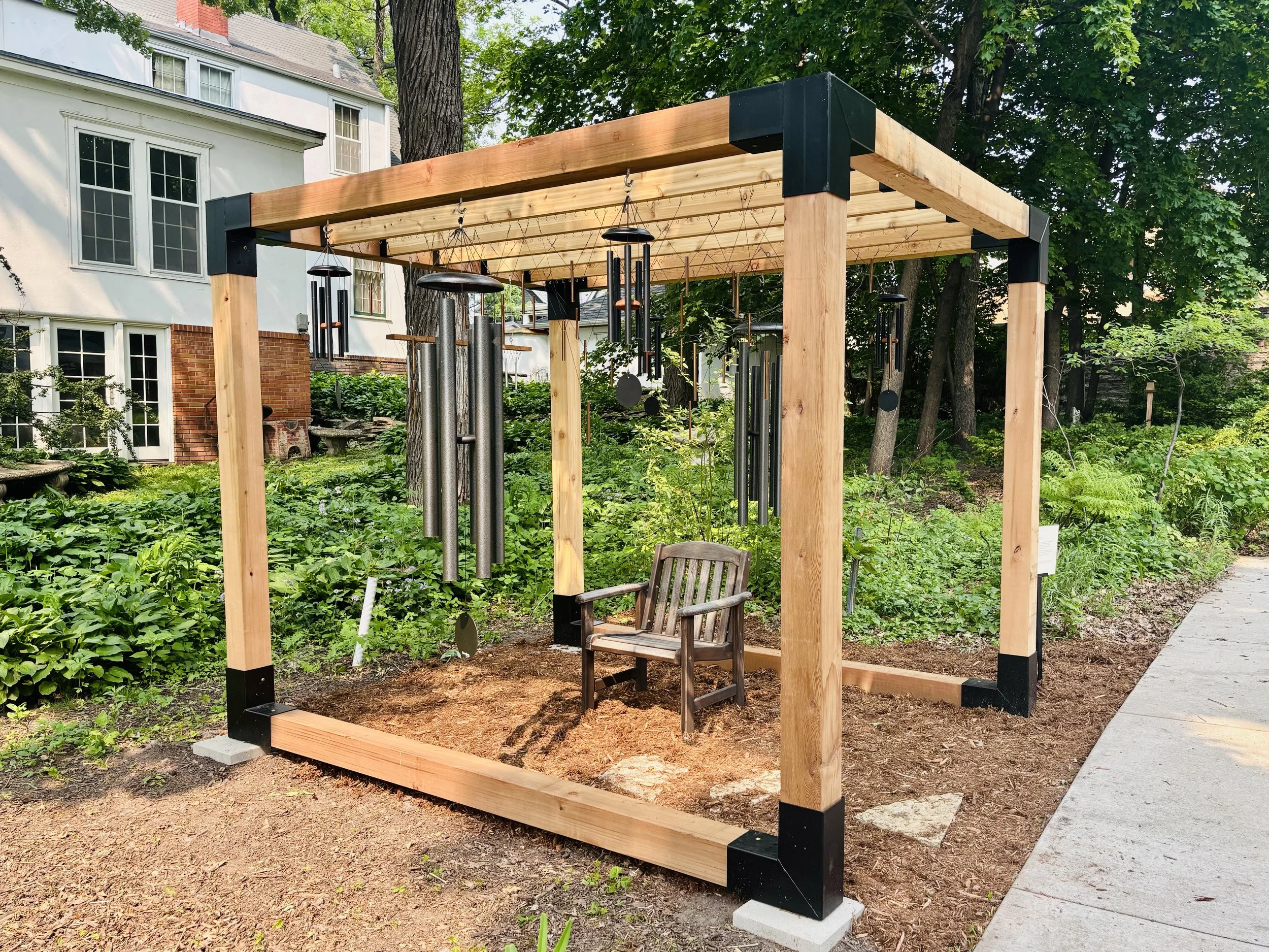 Participants at the In Loving, In Loss exhibit explore the space.