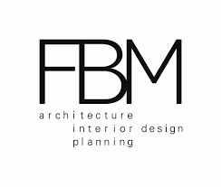 FBM logo with text "architecture interior design planning" below it.