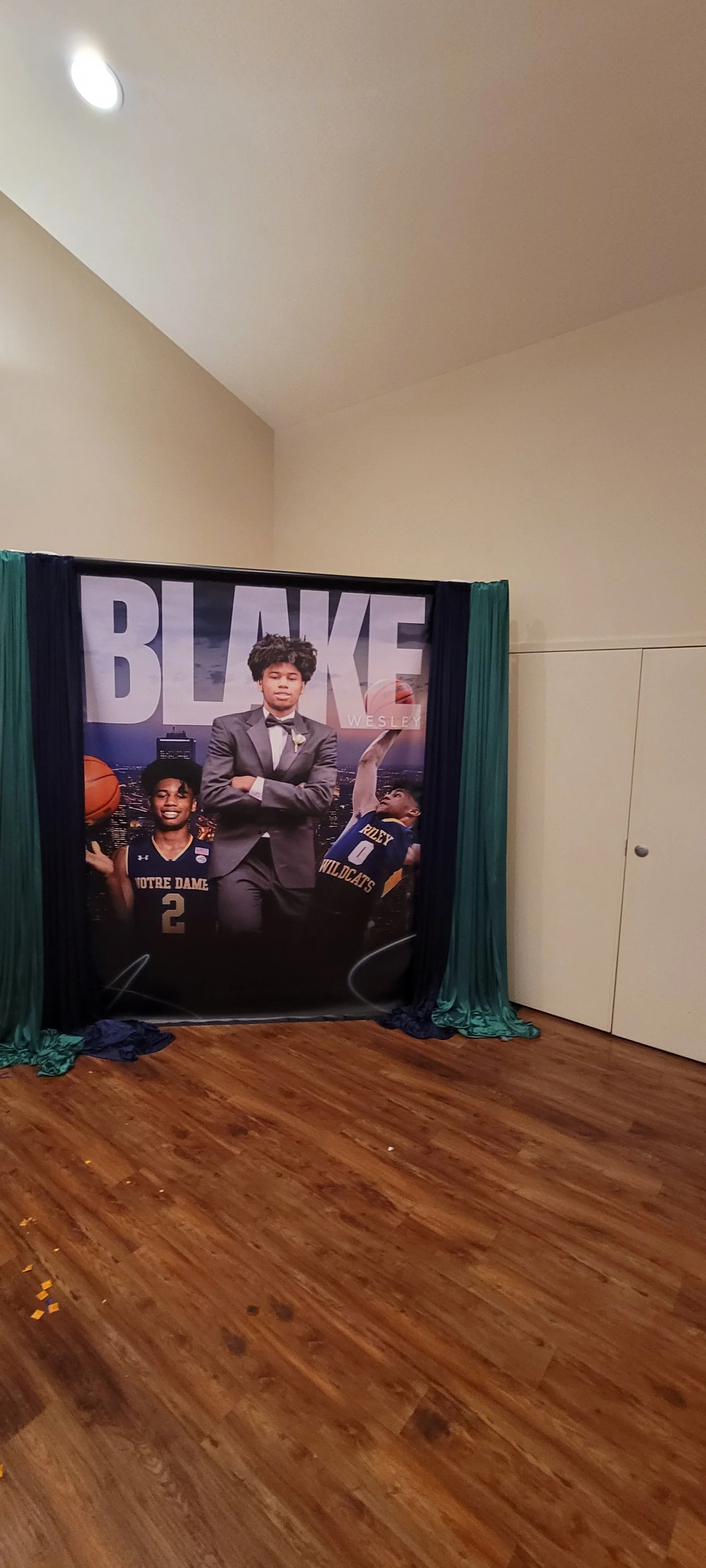 Custom Vinyl Backdrop