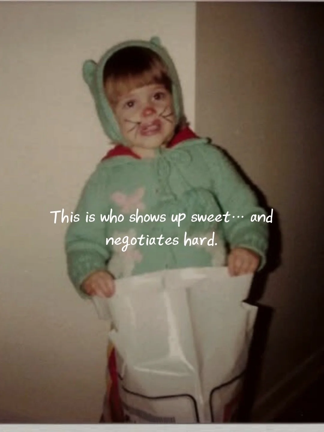 She grew up and negotiates real estate contracts.

What you&rsquo;re looking at is a future negotiator who:
 ▸ doesn&rsquo;t miss details ▸ asks uncomfortable questions ▸ and absolutely does not back down when it matters

Buying or selling a home isn