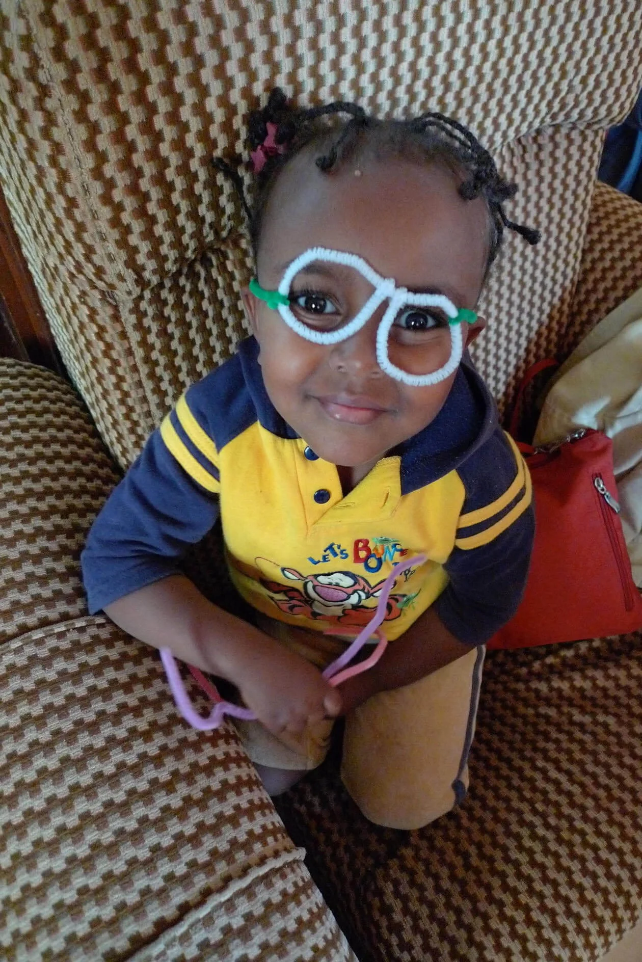 Children Love the Blue Glasses