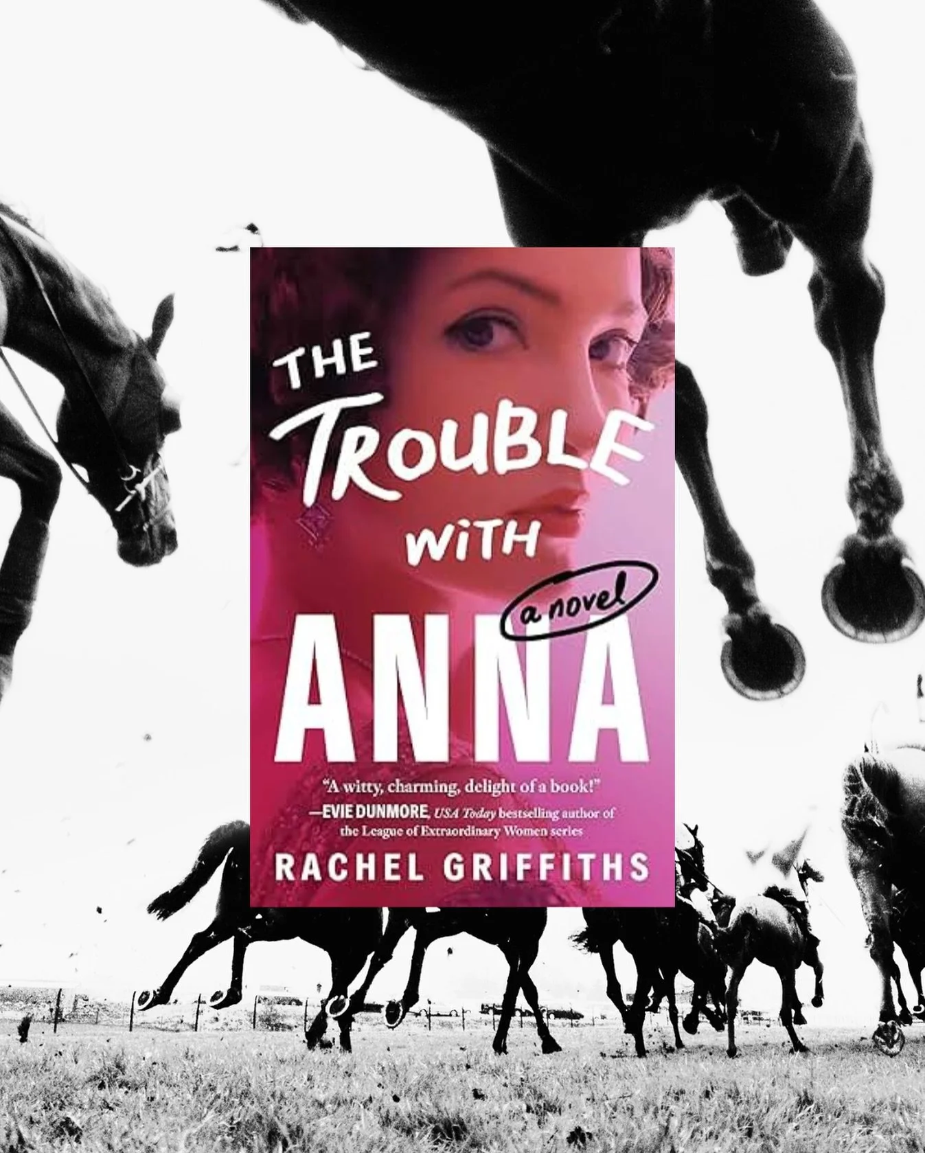 I fan-girled about this book in my July newsletter, but I wanted it on my grid, too. If you have somehow missed the raves THE TROUBLE WITH ANNA is getting, may I suggest you remedy that pronto? This book is like pop rocks and sour gummies - the perfe