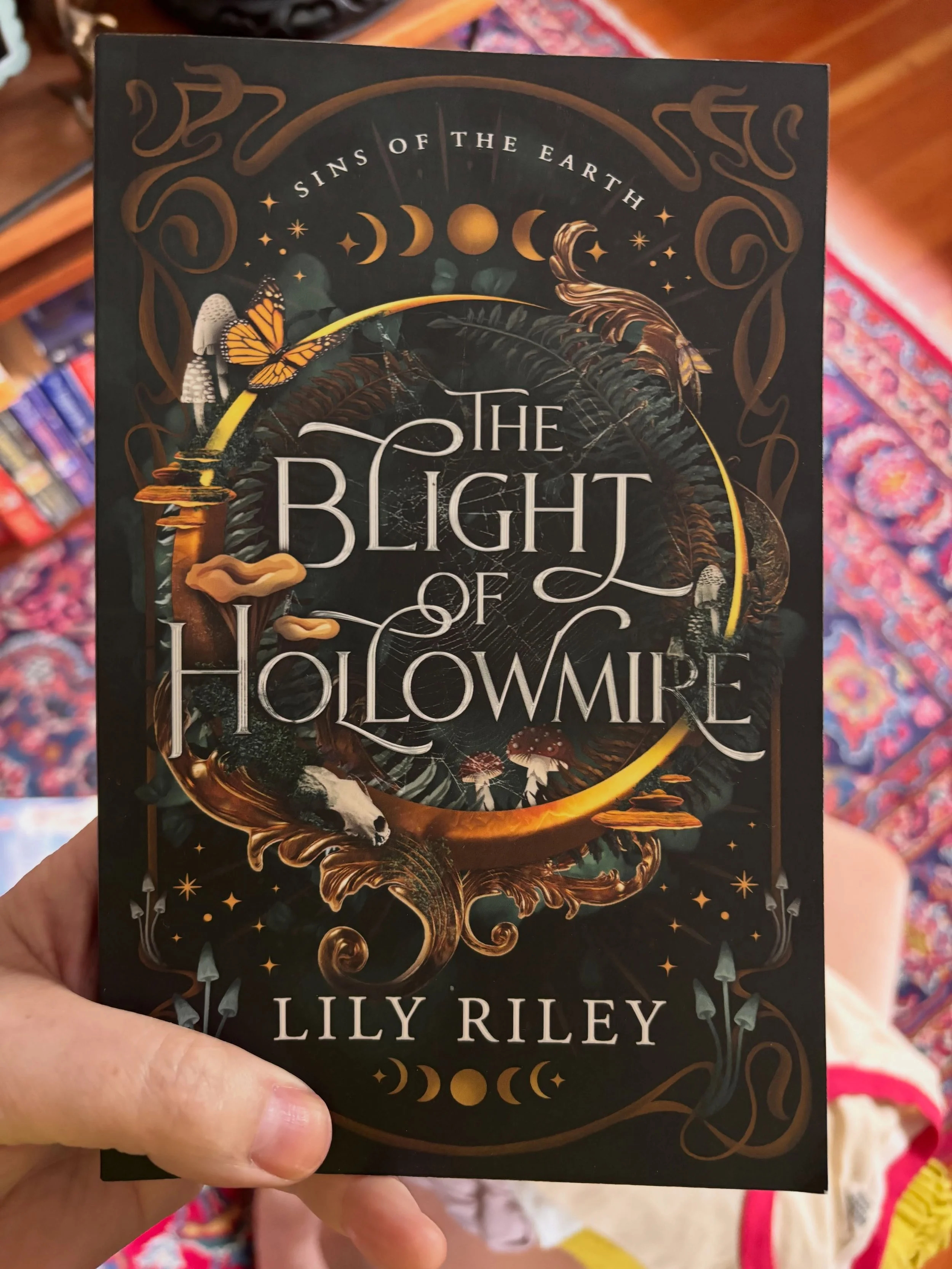 This beauty arrived today! 🍄🍂🪾🕸️ Can&rsquo;t wait to dig in @authorlilyriley