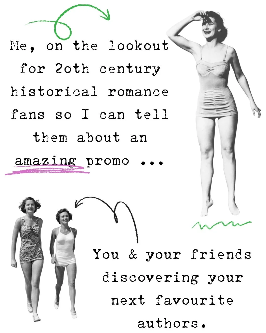 Find your next favourite historical romance authors!  @katsterlingbooks has curated a BookFunnel promo featuring historical romance from all over the 20th century. From WWI pilots and Edwardian farmers to 20&rsquo;s flappers, from Depression era booz