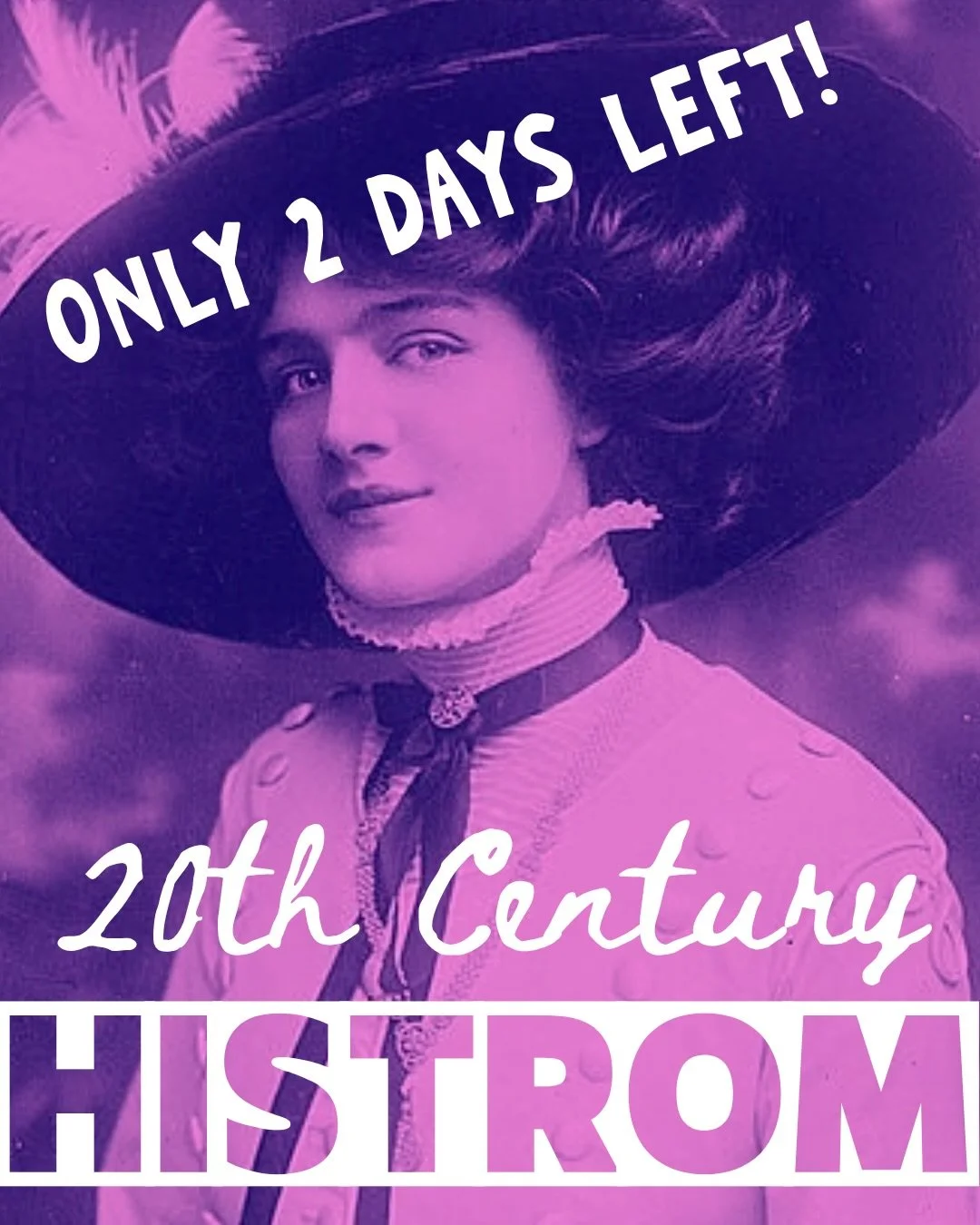 Just a reminder that there are only two days left in our 20th century history promotion. Immerse yourself in some of the best indie writing available and discover fascinating new time periods! Link in b1o! 👆