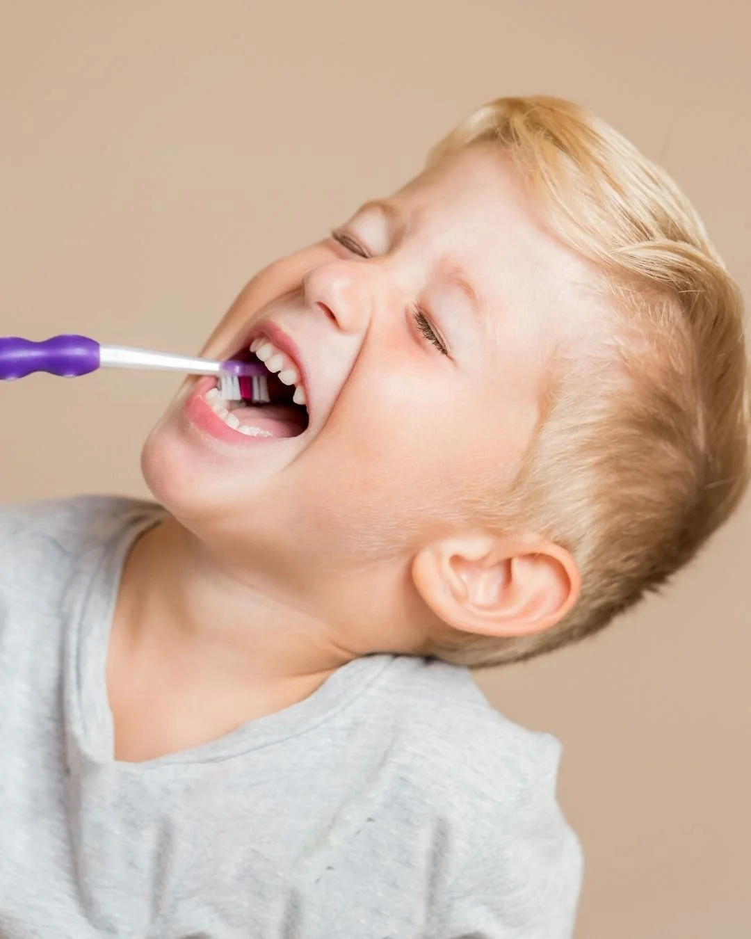 Good habits start early.

Helping children brush their teeth morning and night is one of the simplest ways to support their long-term dental health. Using a soft toothbrush, fluoride toothpaste, and making brushing part of their daily routine can set
