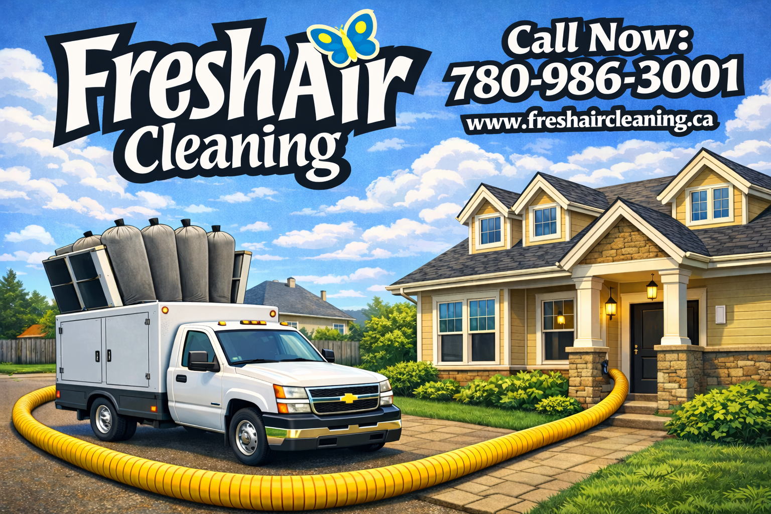 Fresh Air Cleaning Leduc - Phone 780-986-3001