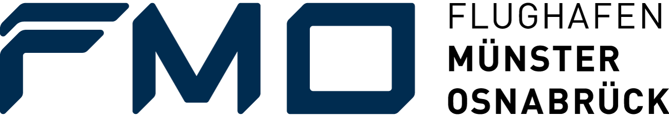 Ein stilisiertes Logo mit den Buchstaben 'FMO' in dunklem Blau auf weißem Hintergrund. mila motions Werbefilmproduktion