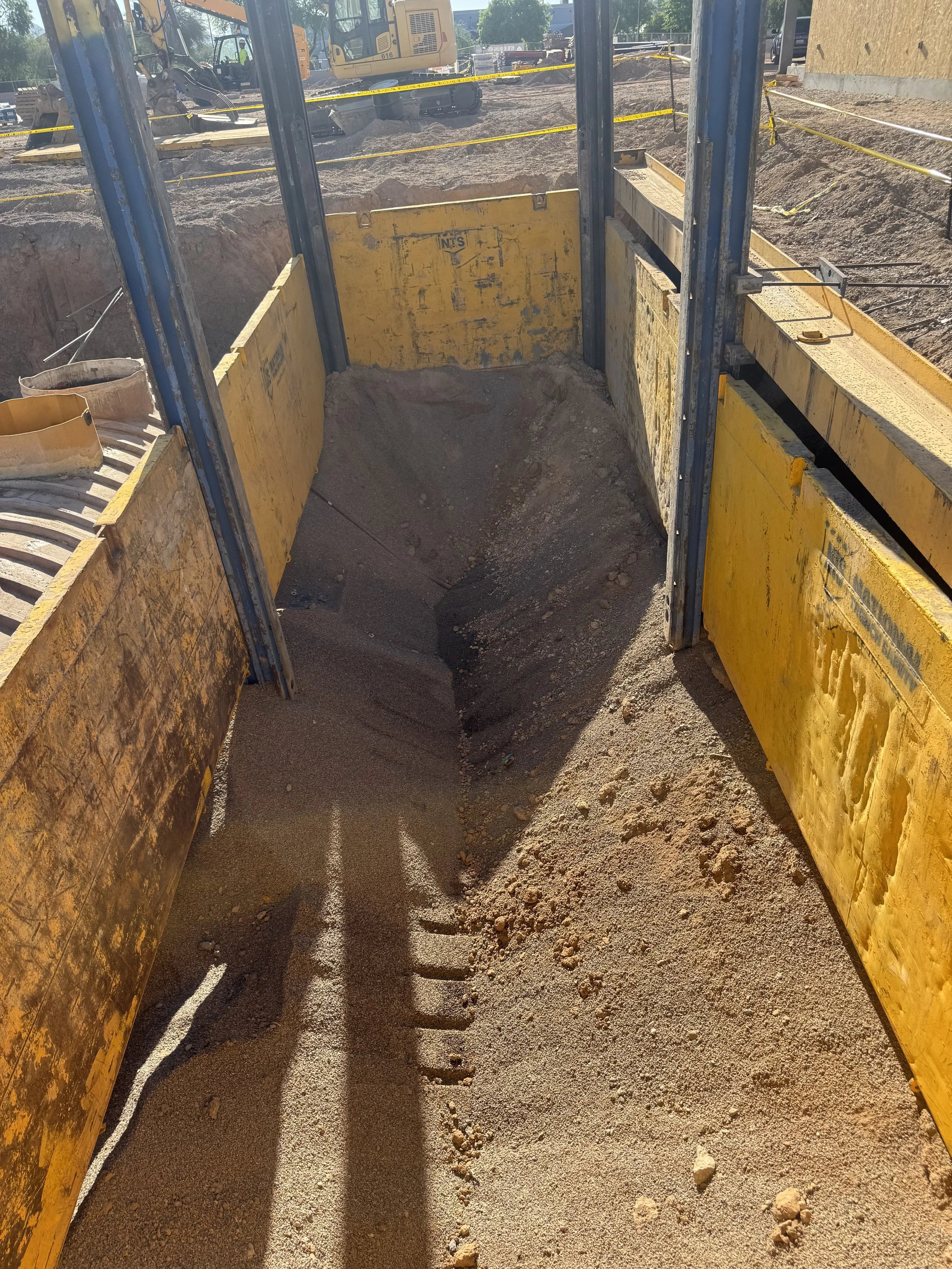 View West where UST had been resting within the pit.JPG