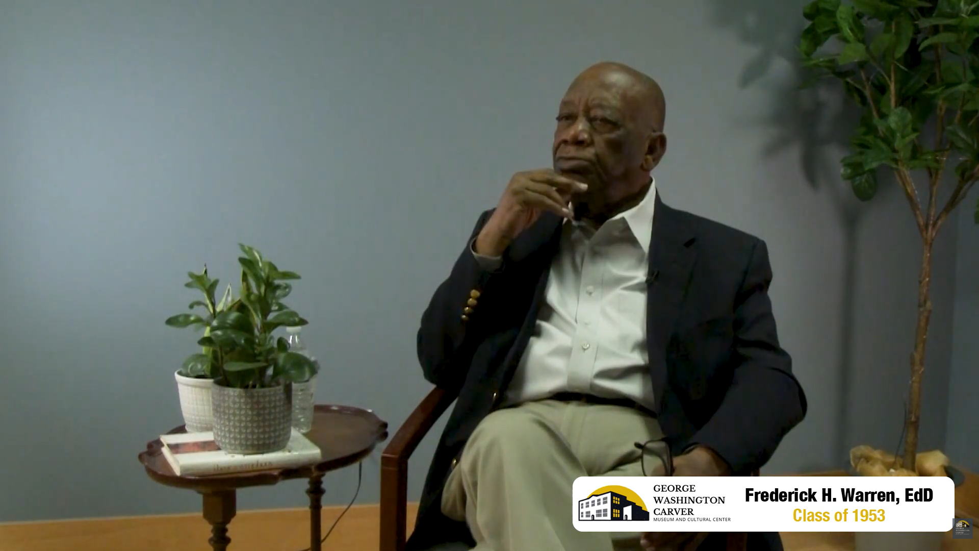 The Carver’s Centennial Community Icons Speaker Series: Alumni Conversations   with Fred Warren, J.D., Ph.D.