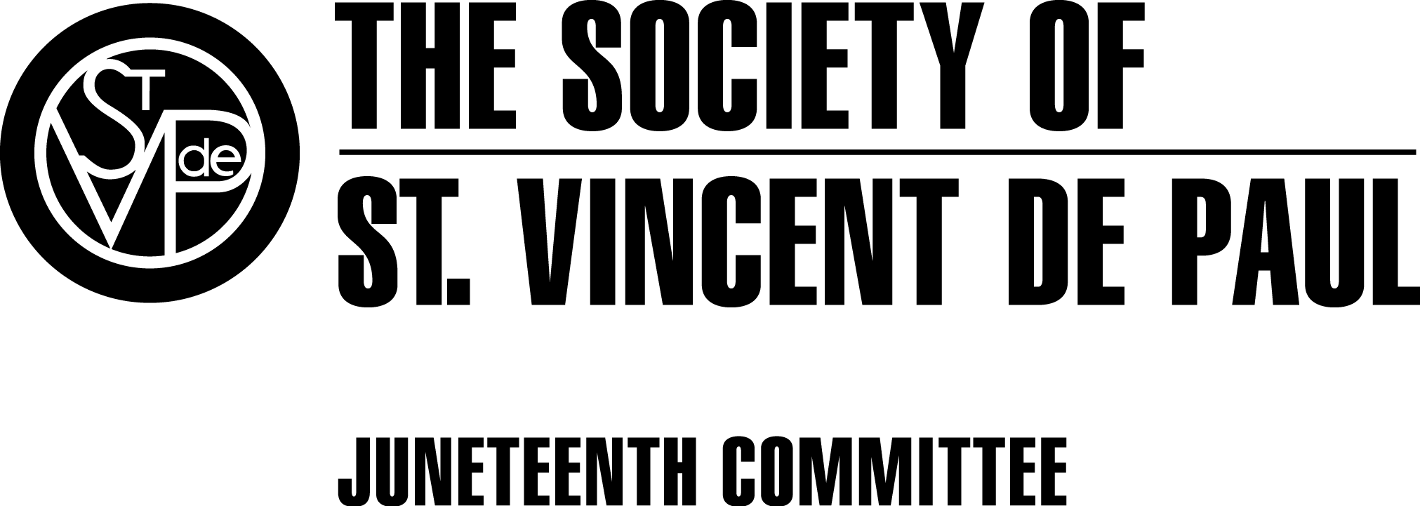 SVDP Juneteenth Committee Logo_Black.png