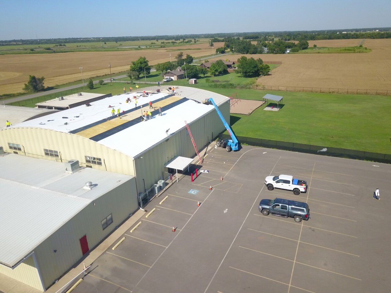 A&S Roofing commercial building