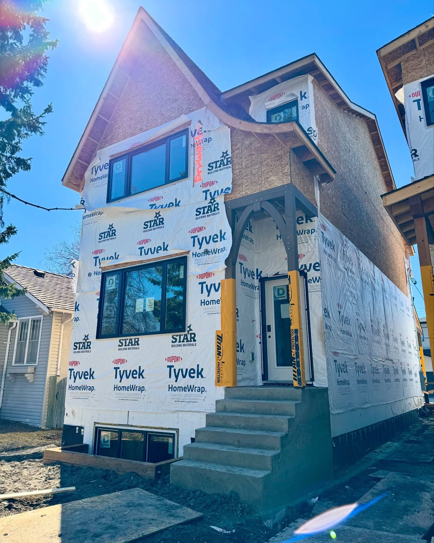 Awesome project done for @daerwoodhomes! We really enjoyed working on this unique design from @marshall_drafting. Keep em coming! 🫡