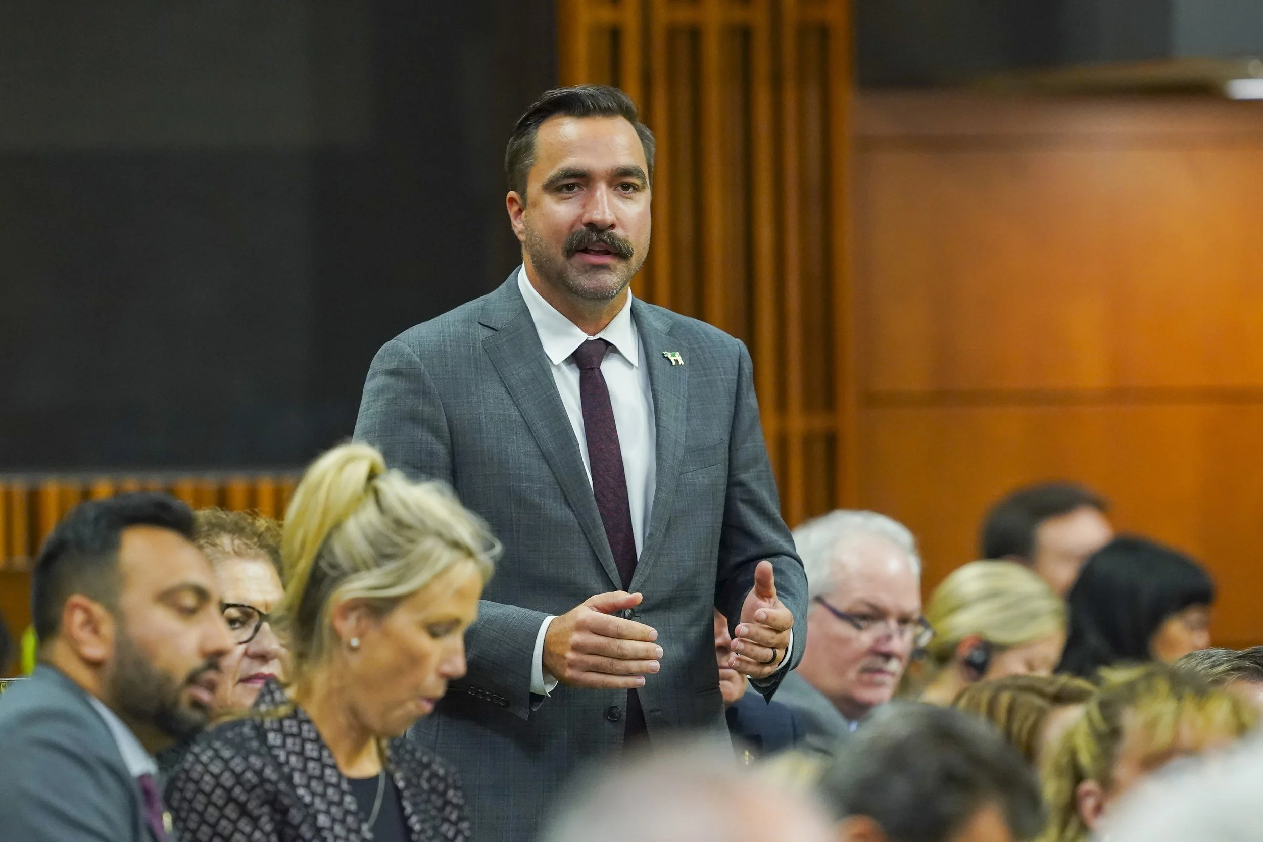 Jeremy speaking in the House. 