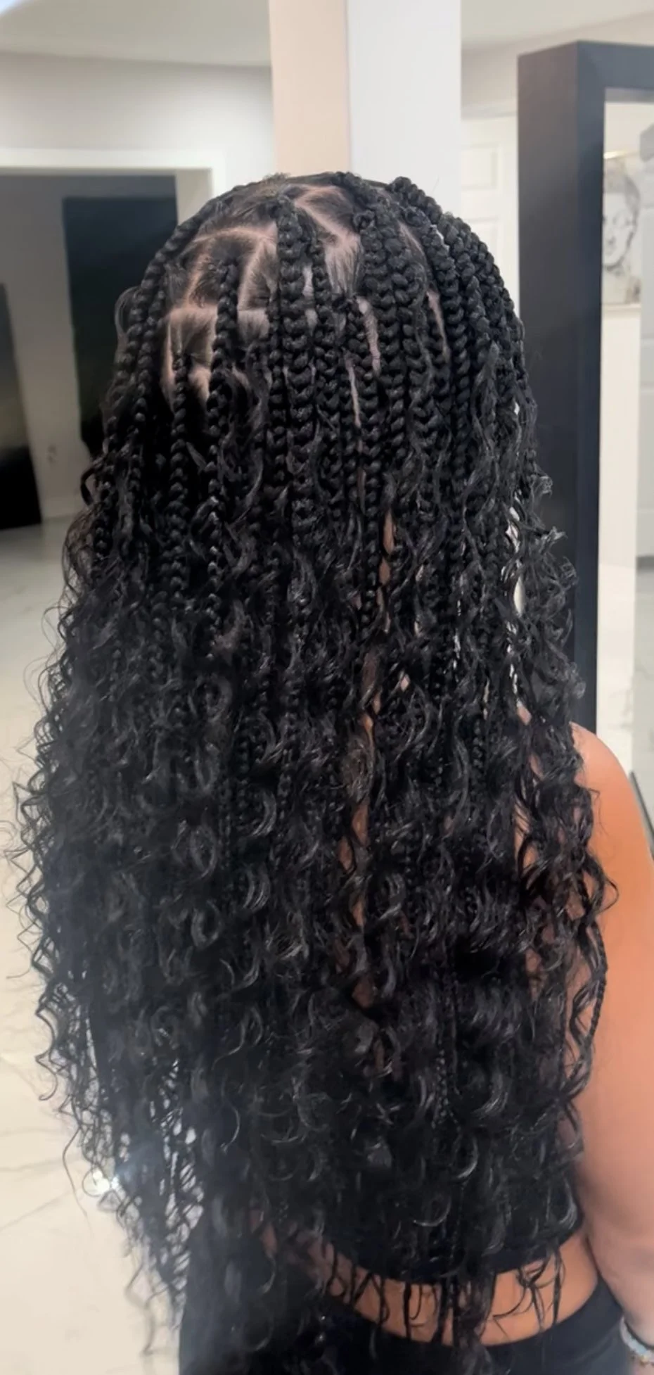 Medium Boho Box Braids- 1 service