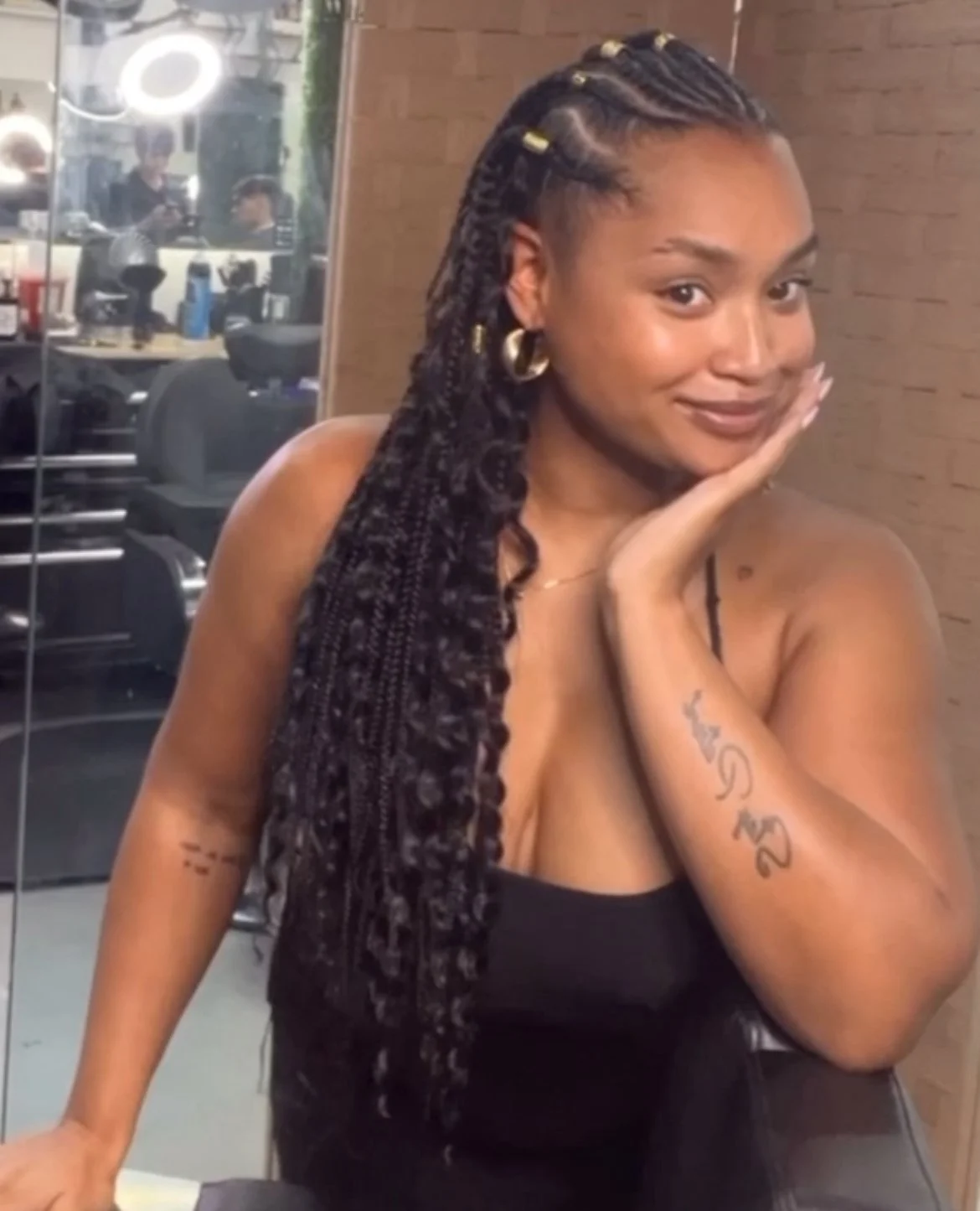 Medium Fulani Braids- 2 services